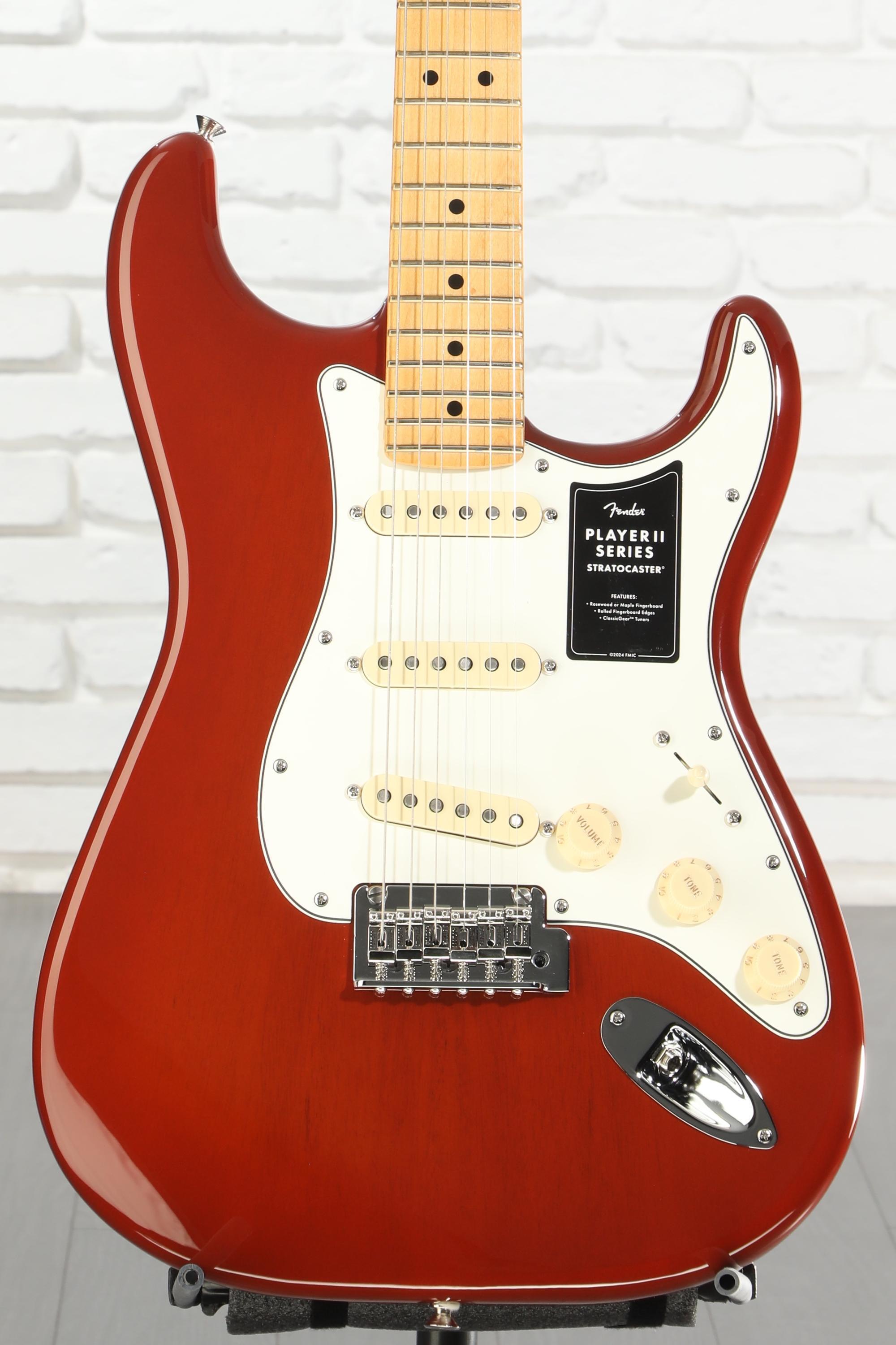 Fender Player II Stratocaster Electric Guitar - Transparent Mocha