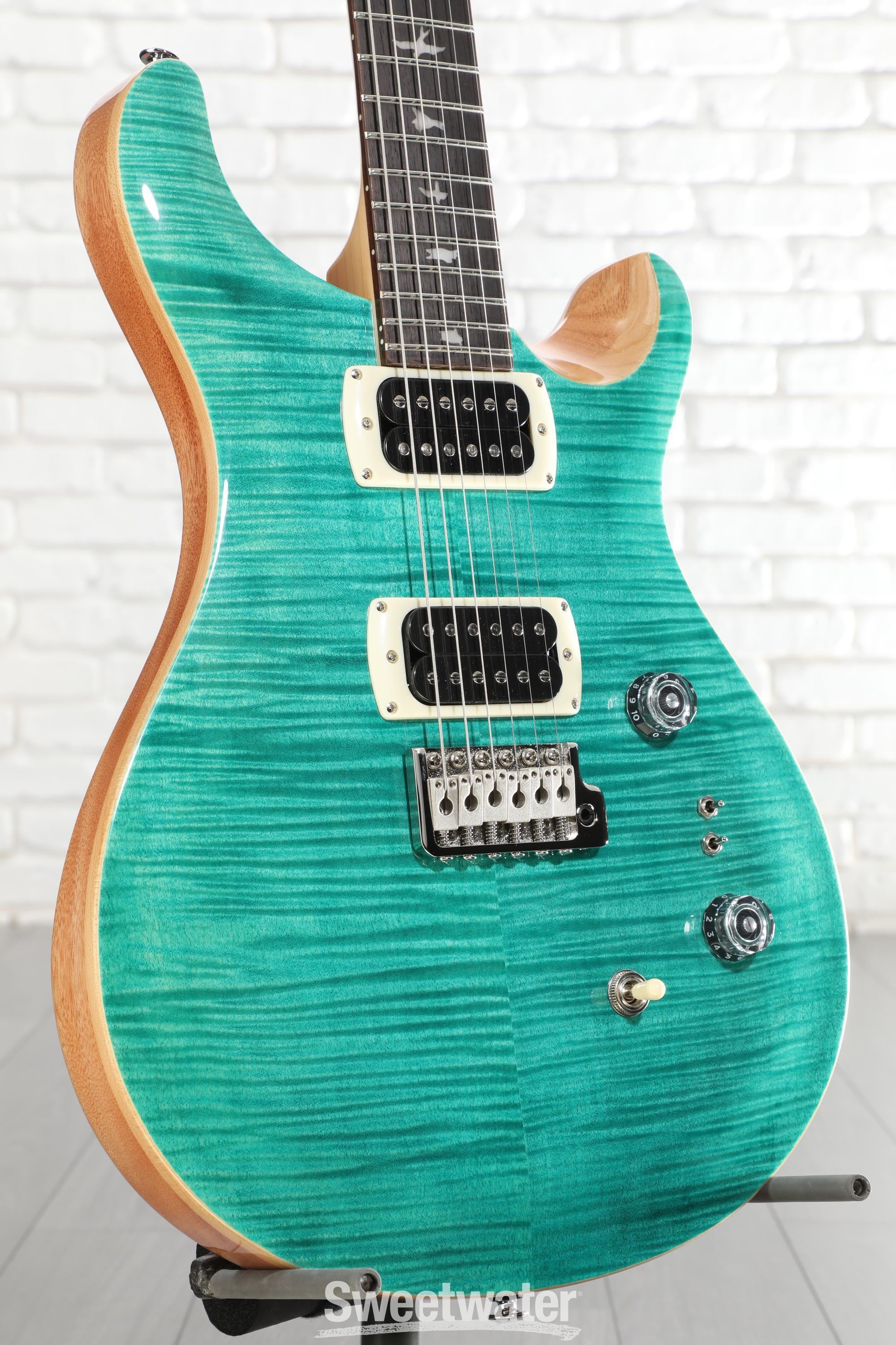 Photo of PRS SE Custom 24-08 Electric Guitar - Turquoise