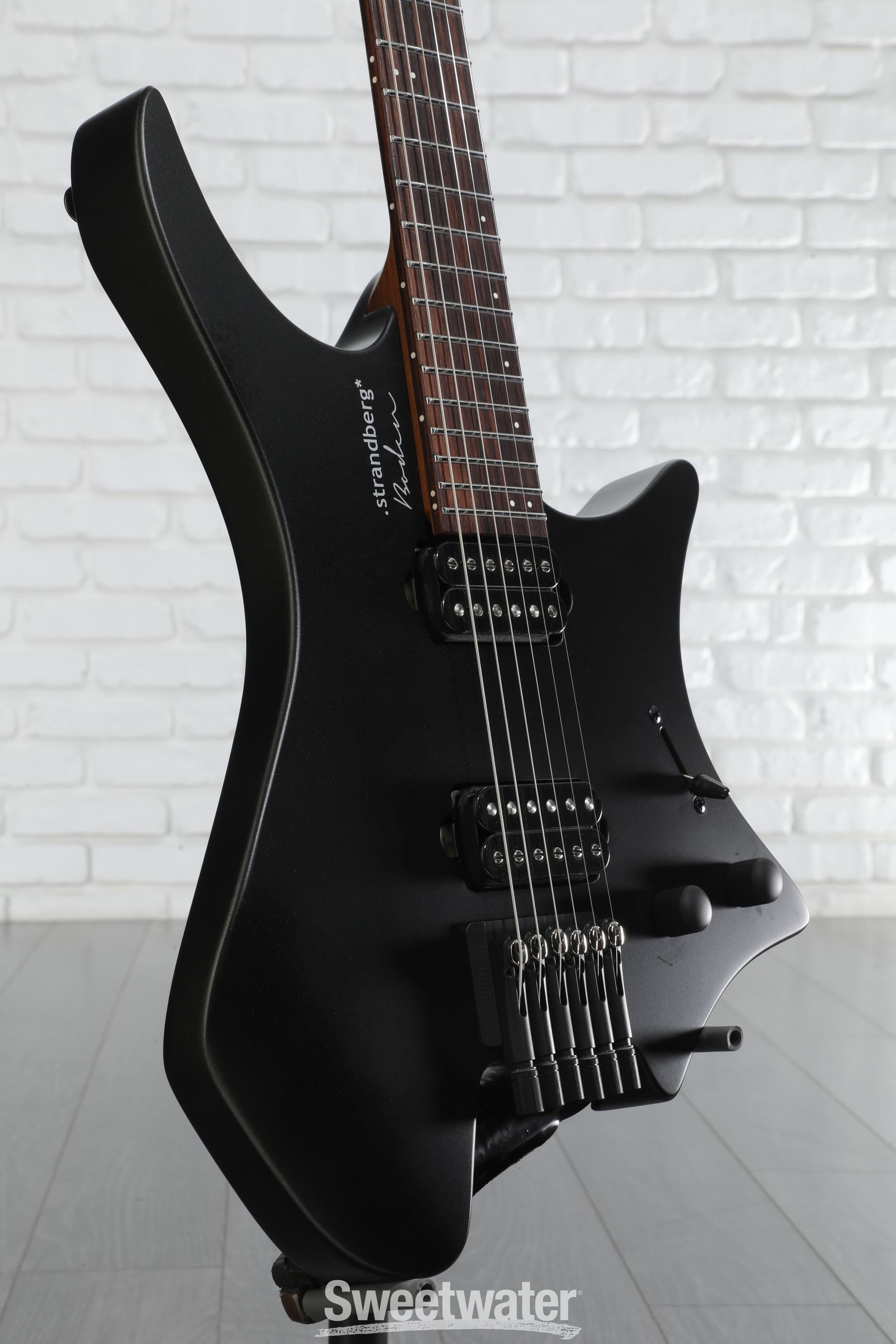 Strandberg Boden Essential 6 Electric Guitar - Black Granite