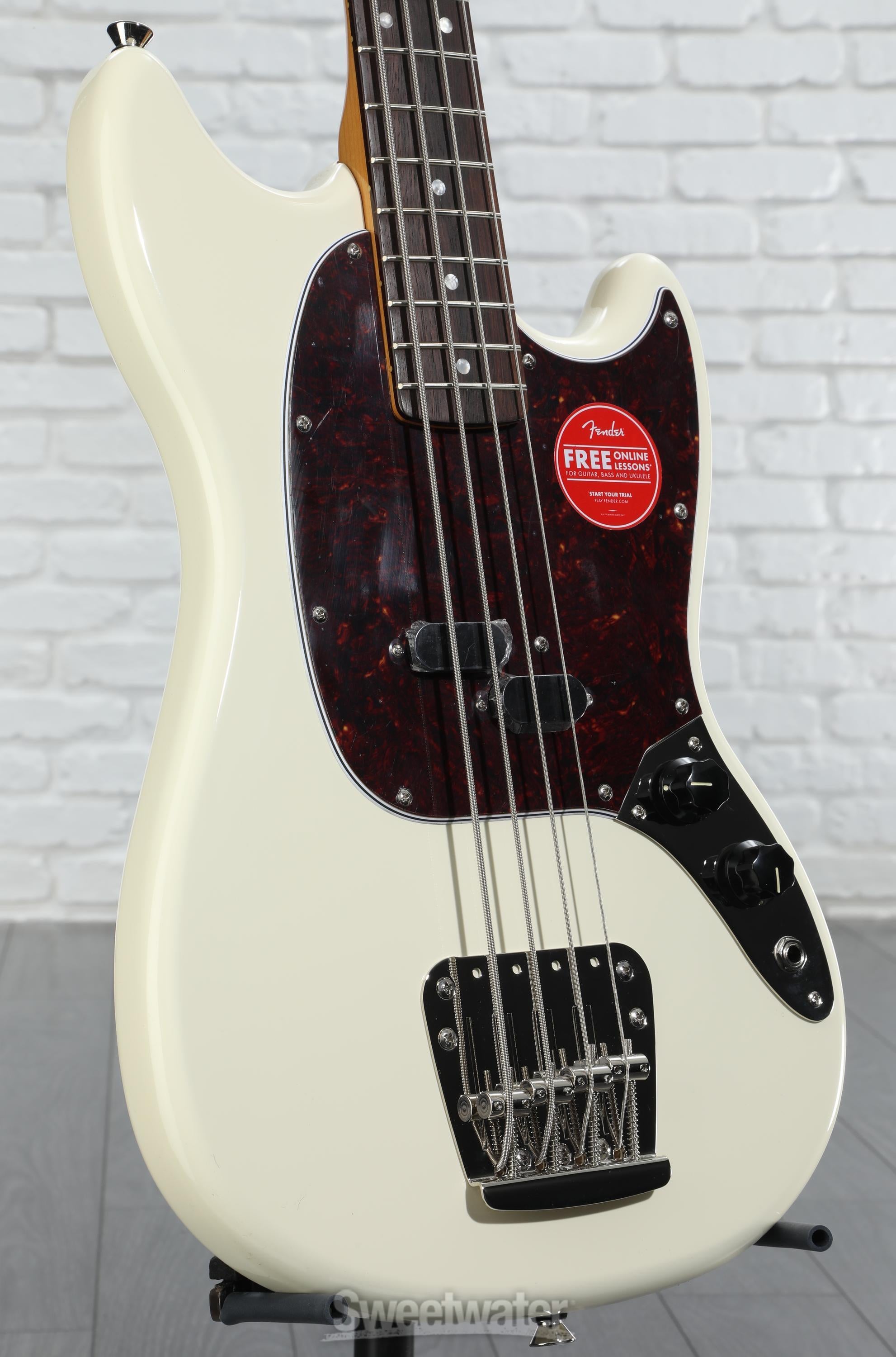 Squier Classic Vibe '60s Mustang Bass - Olympic White