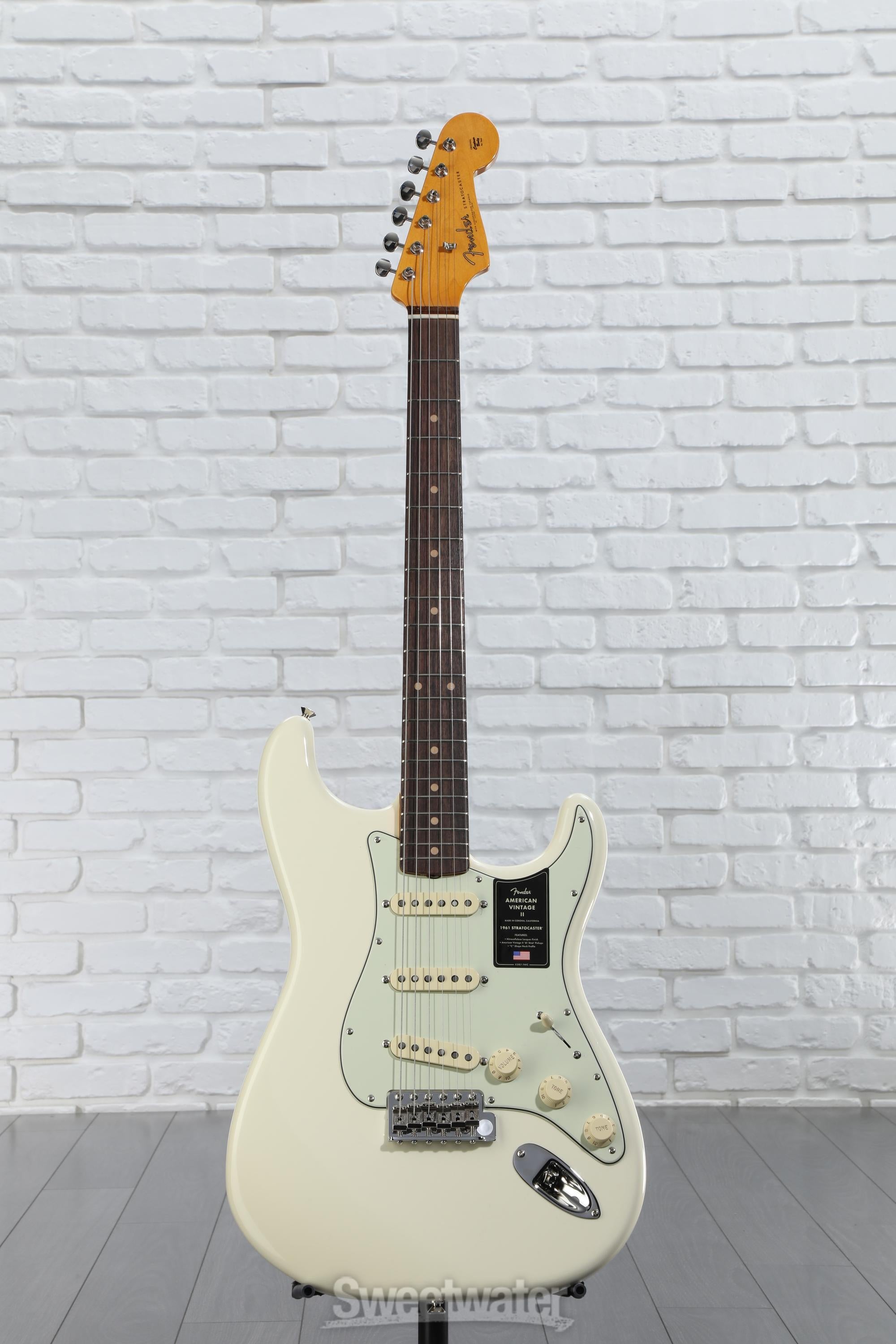 ギター Fender USA Stratocaster American Vintage Fender American Vintage II 1961 Stratocaster Electric Guitar