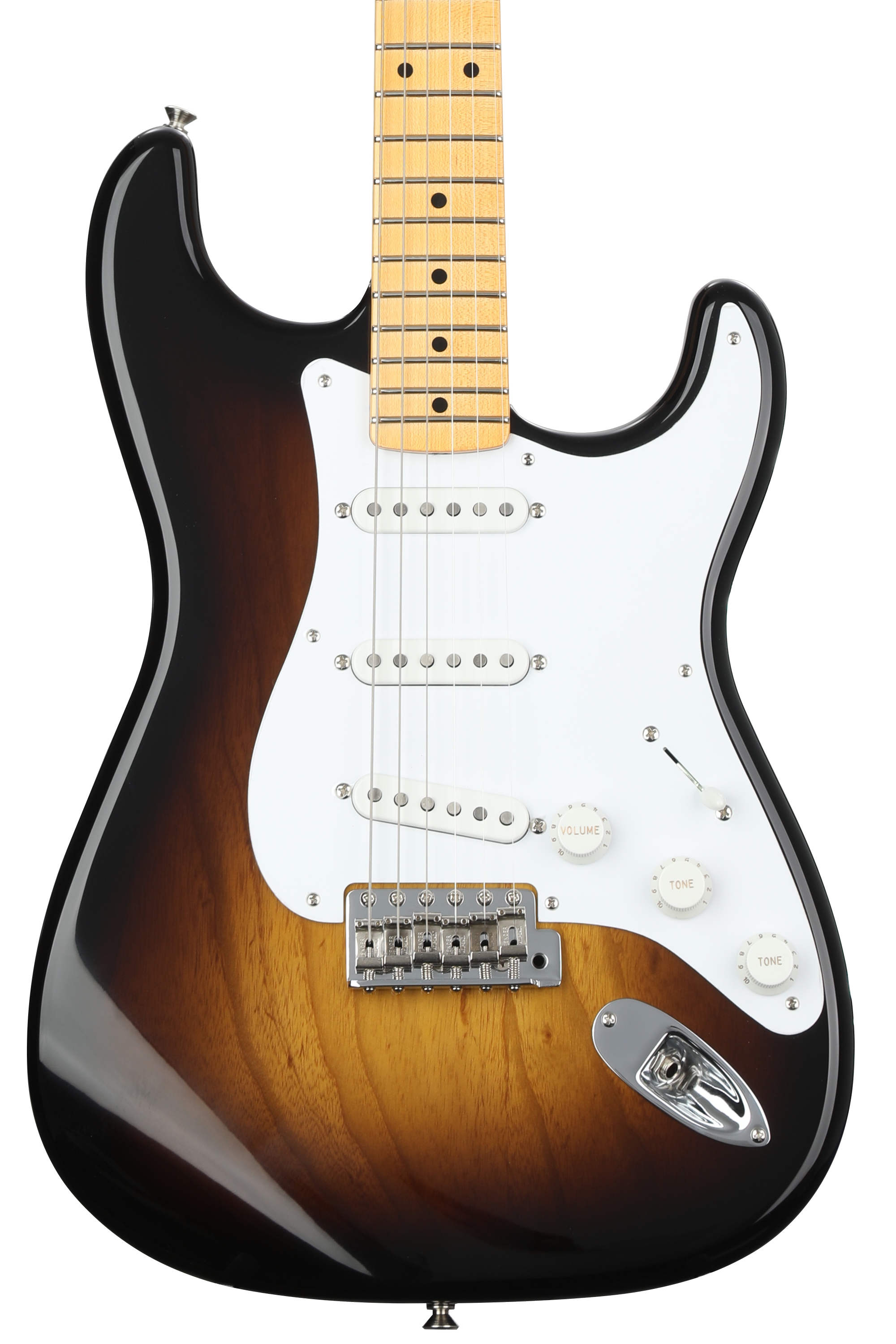 Fender Custom Shop Limited Edition 70th Anniversary '54 Stratocaster Electric Guitar - 2-tone Sunburst, NOS