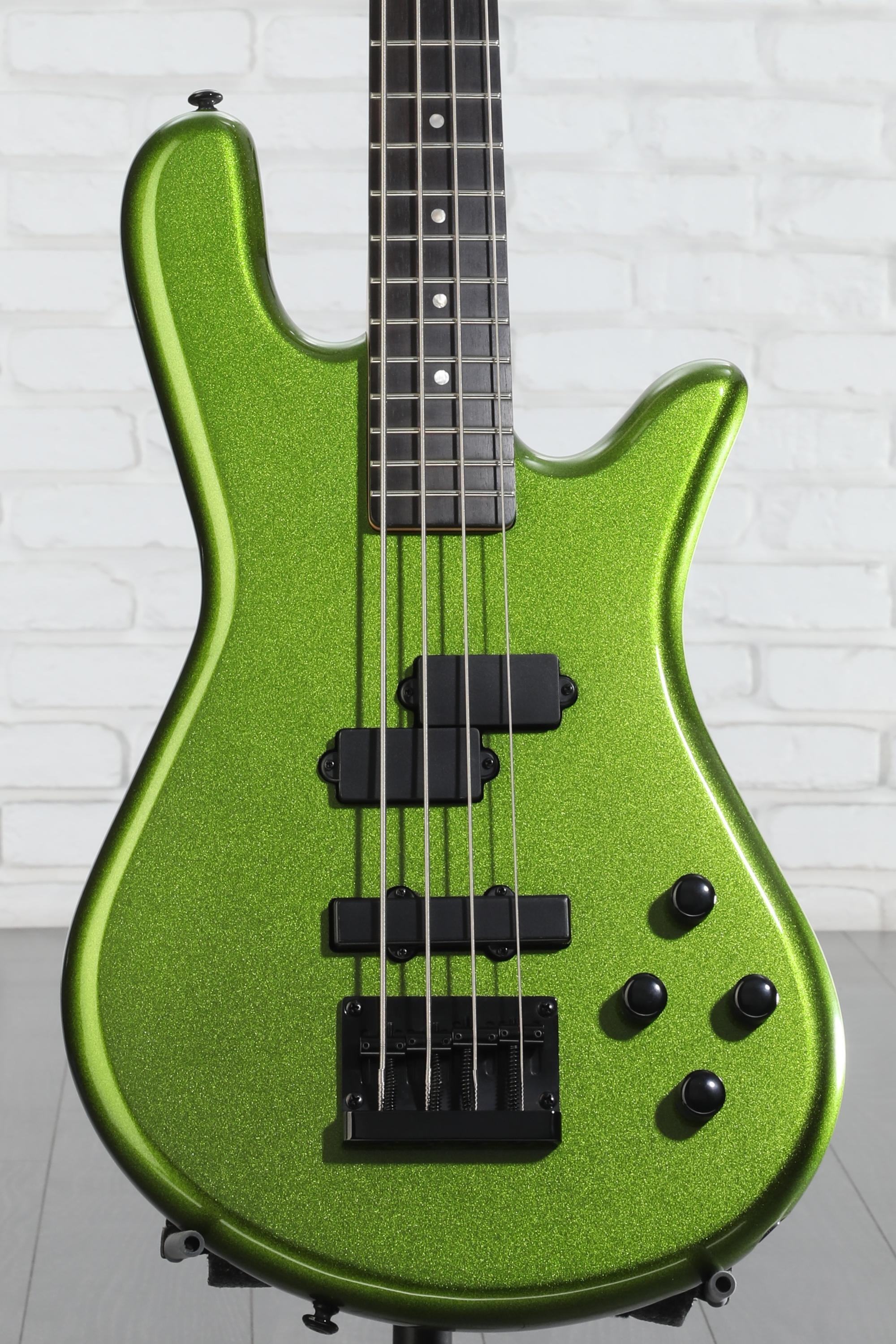 Spector Performer 4 Bass Guitar - Metallic Green | Sweetwater