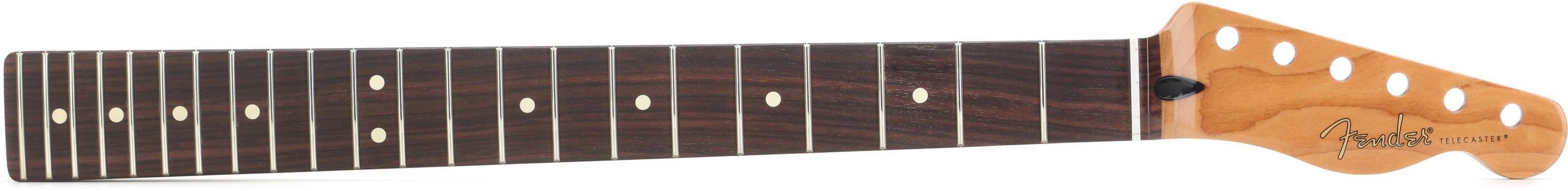 Fender Satin Roasted Maple Telecaster Replacement Neck - Rosewood 