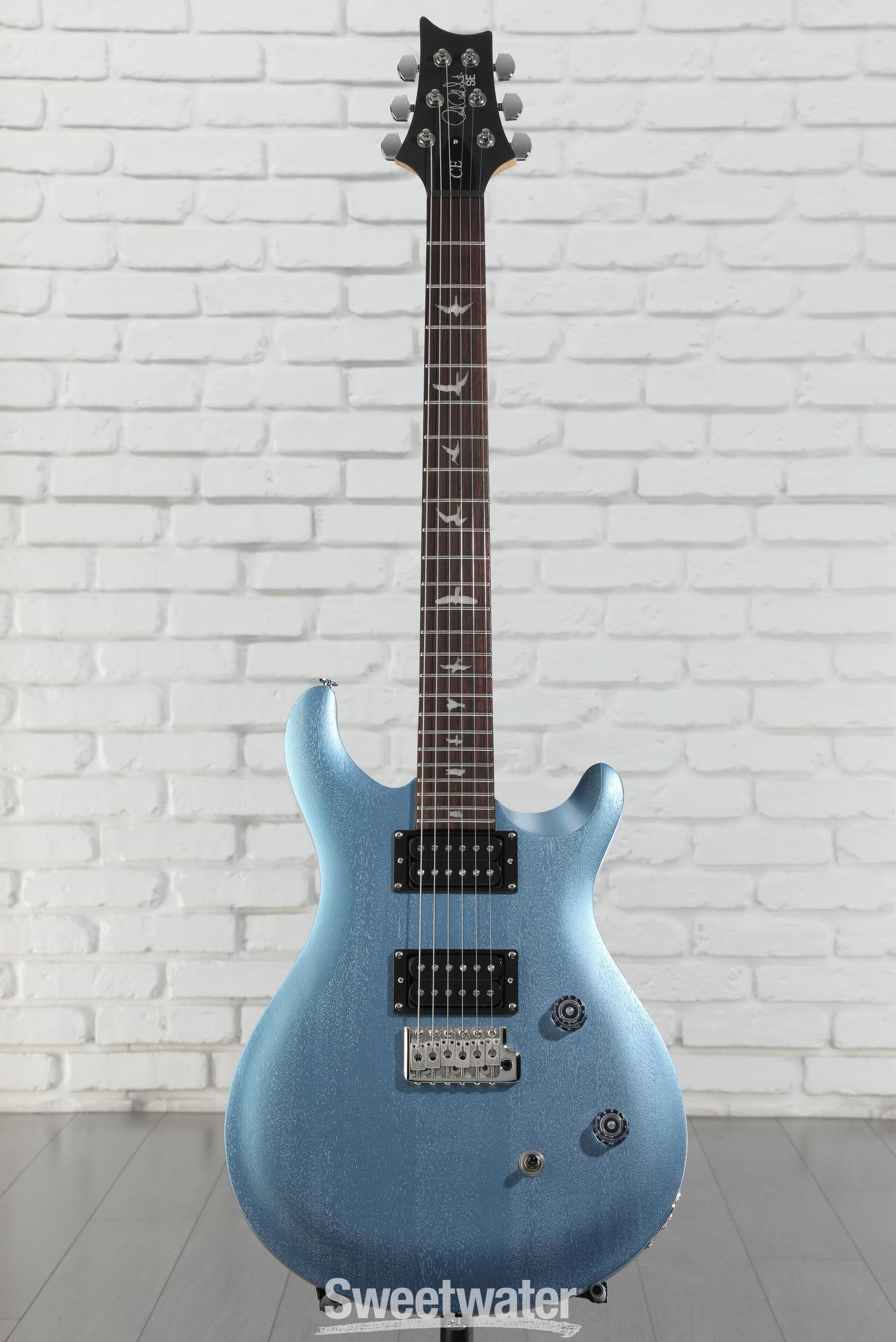 【早い者勝ち】USA製 PRS CE24 Standard Satin PRS SE CE24 Standard Satin Electric Guitar Metallic Silver