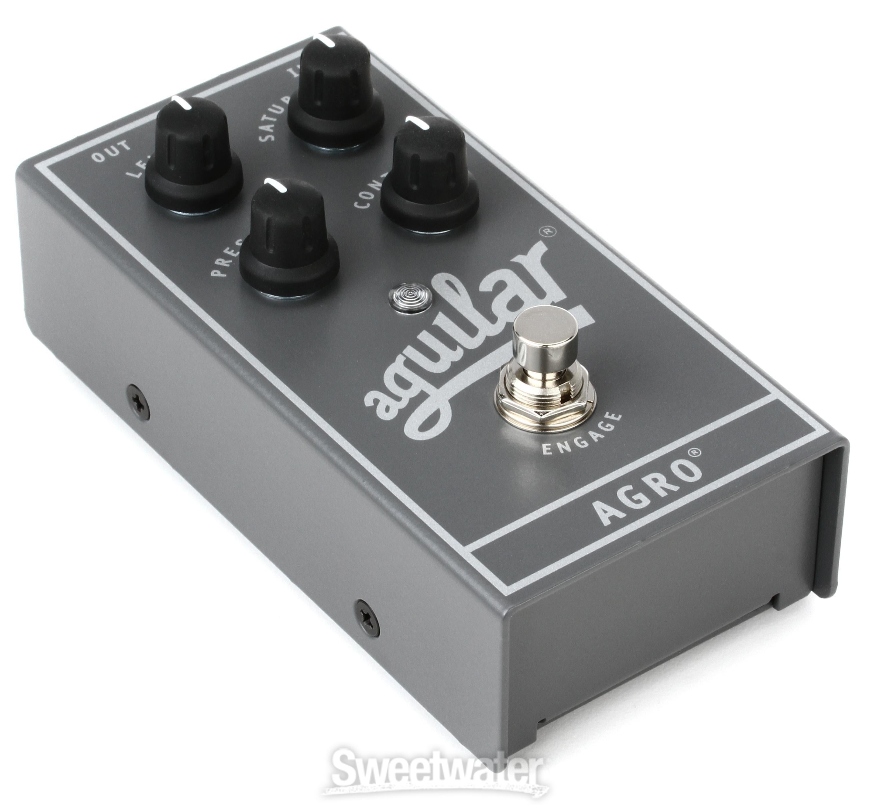 Aguilar AGRO Bass Overdrive Pedal Reviews | Sweetwater