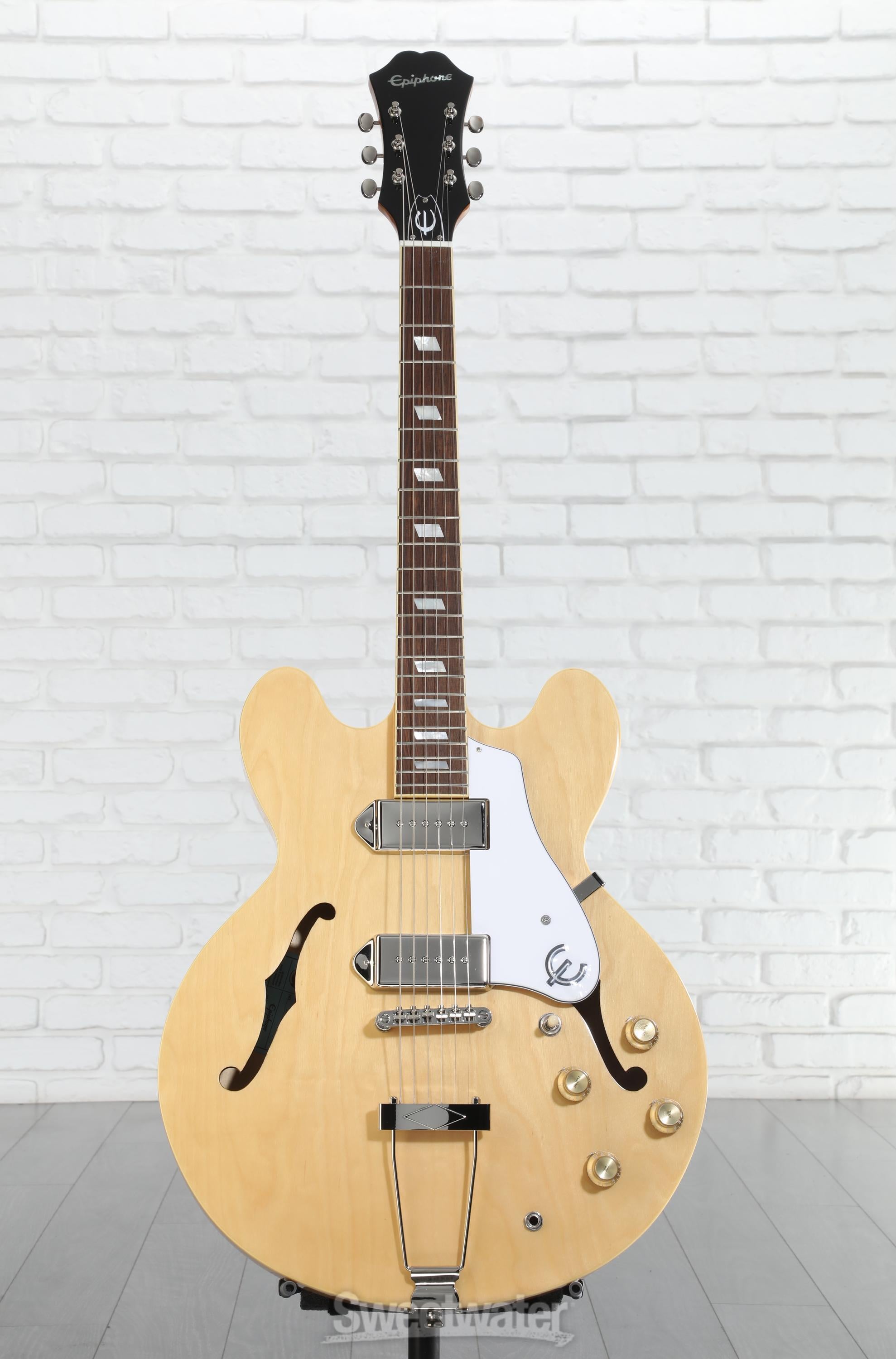 Epiphone Casino Hollowbody Electric Guitar - Natural | Sweetwater