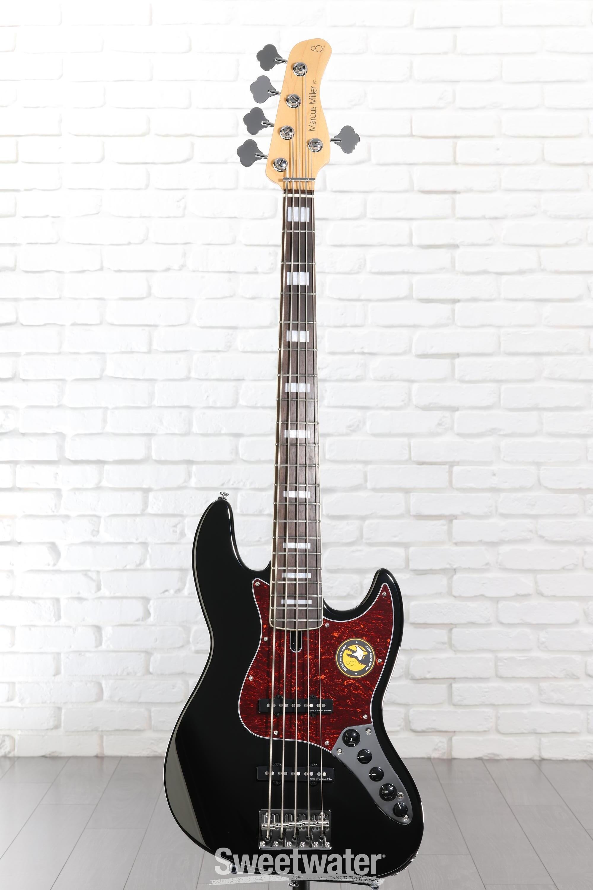 Sire Marcus Miller V7 Alder 5-string Bass Guitar - Black | Sweetwater