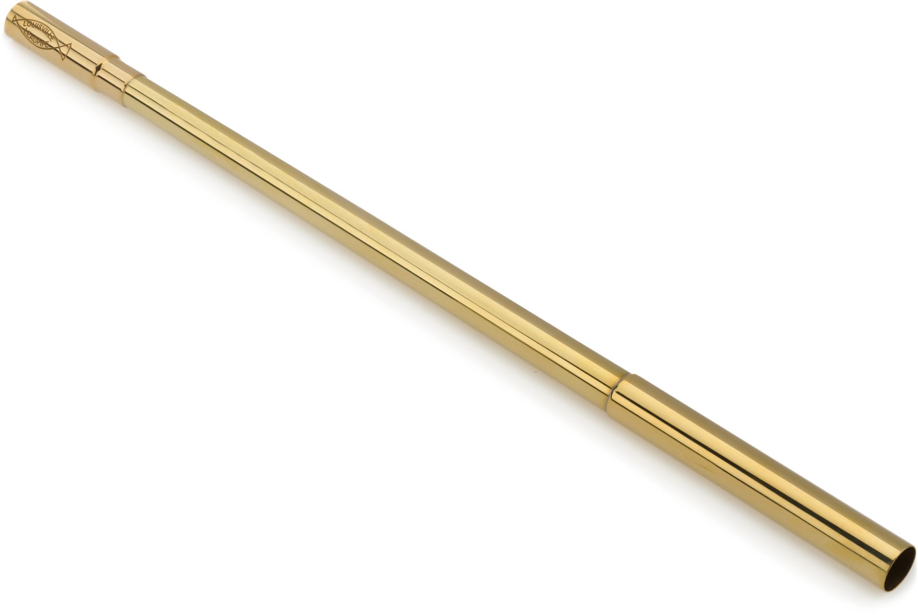 Photo of Blackburn #19 Trumpet Leadpipe - For Bach Stradivarius - Raw Brass