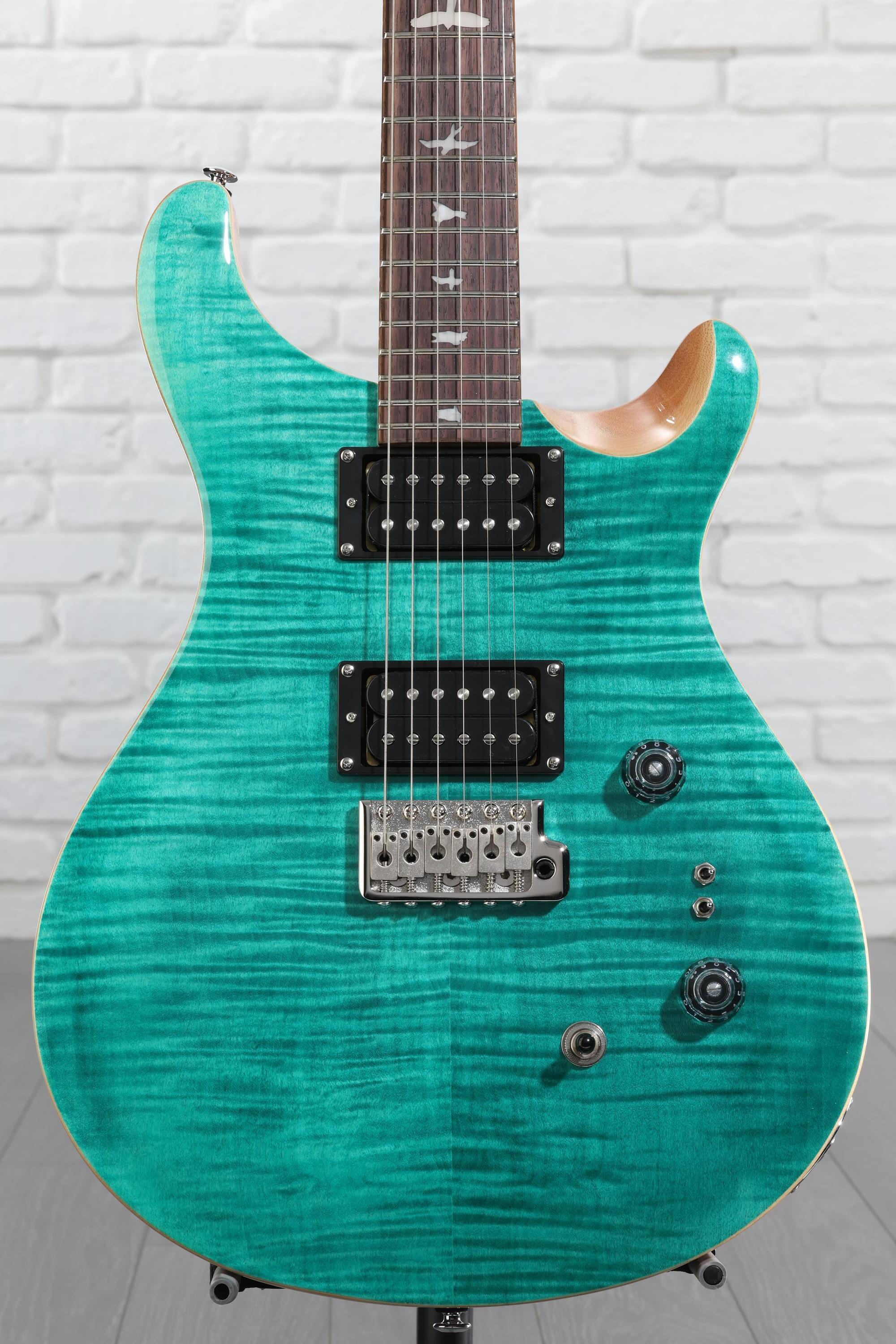 PRS SE Custom 24-08 Electric Guitar - Turquoise | Sweetwater