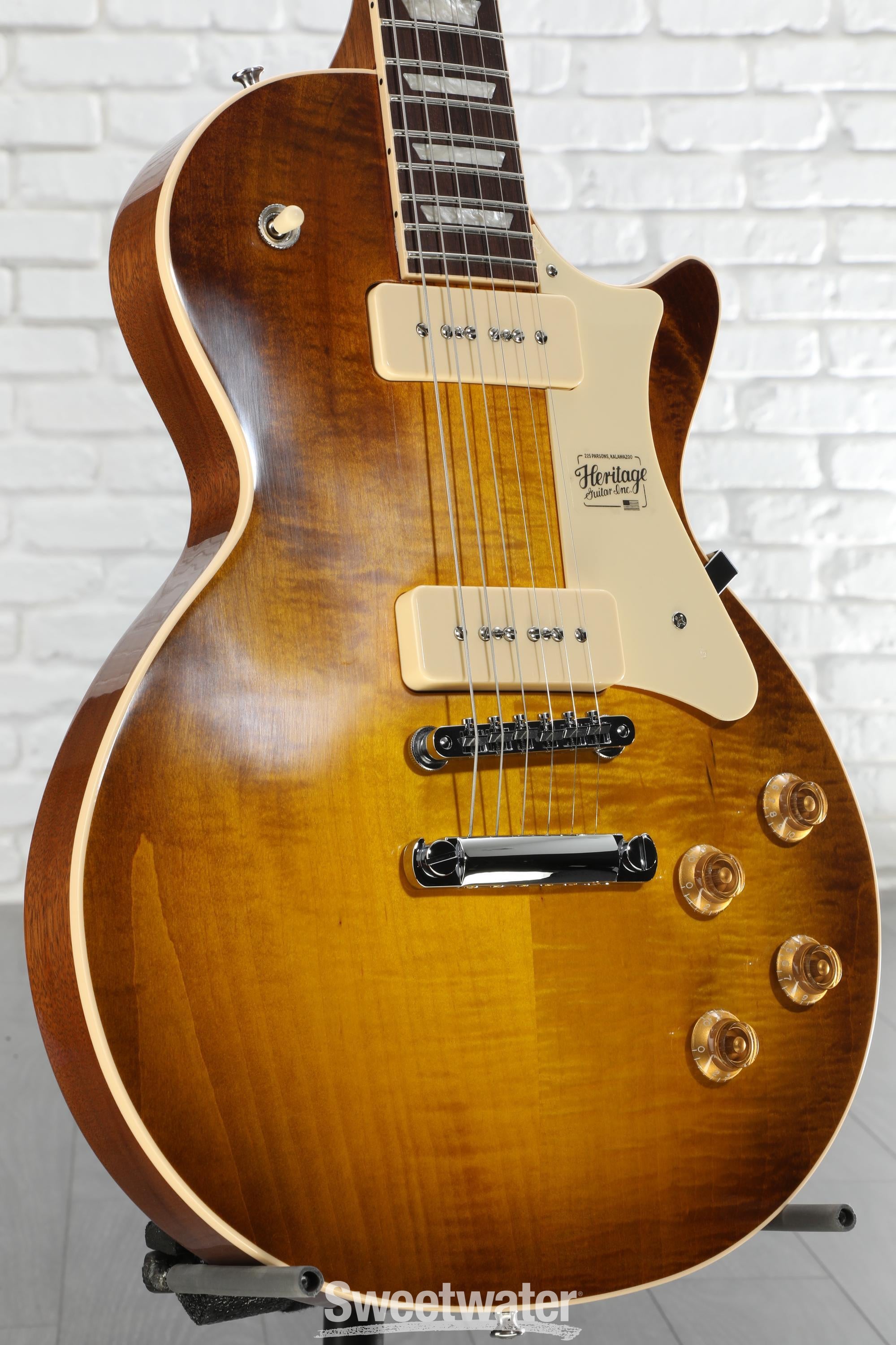 Heritage Standard II H-150 P90 Electric Guitar - Dirty Lemon Burst