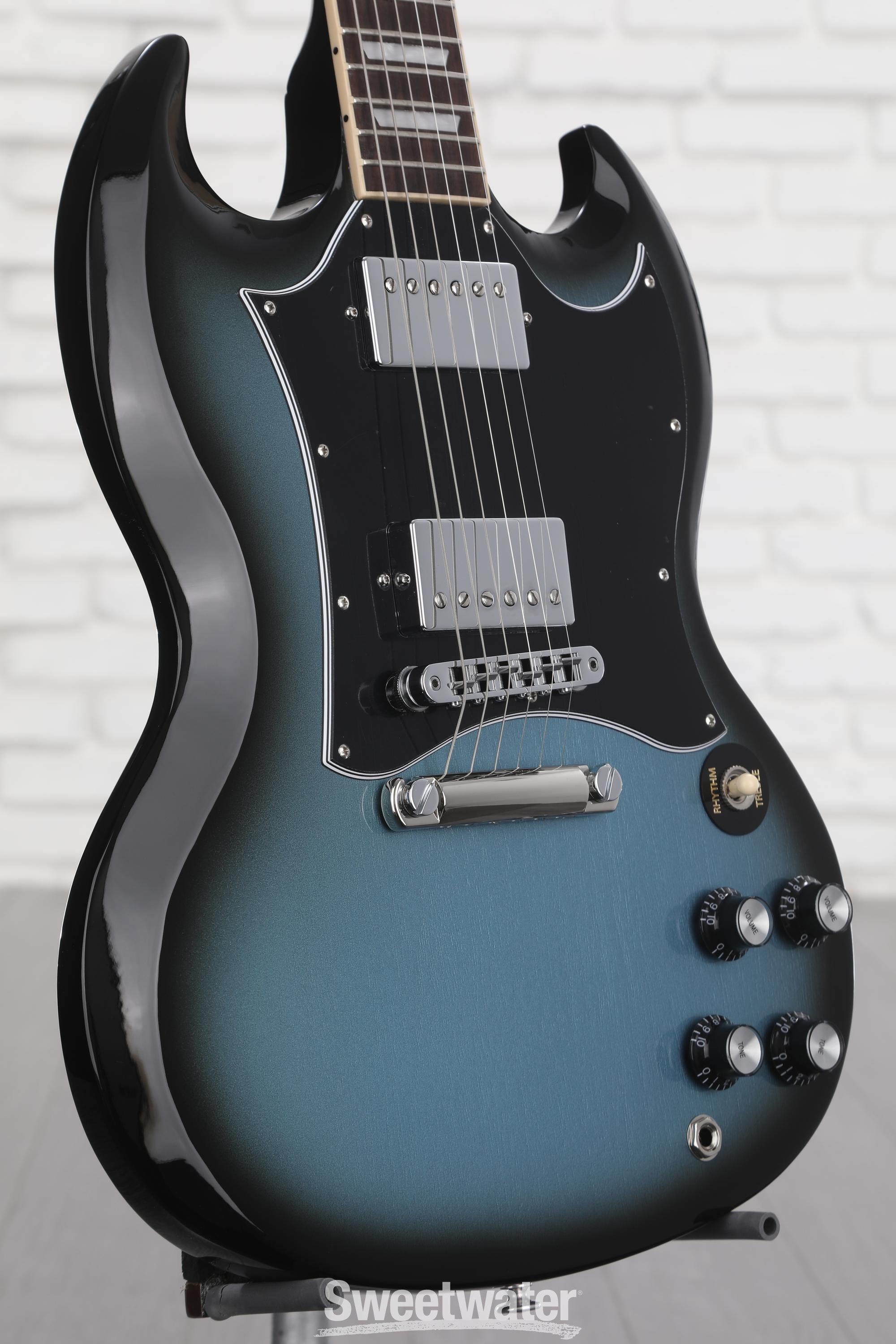 Gibson SG Standard Electric Guitar - Pelham Blue Burst