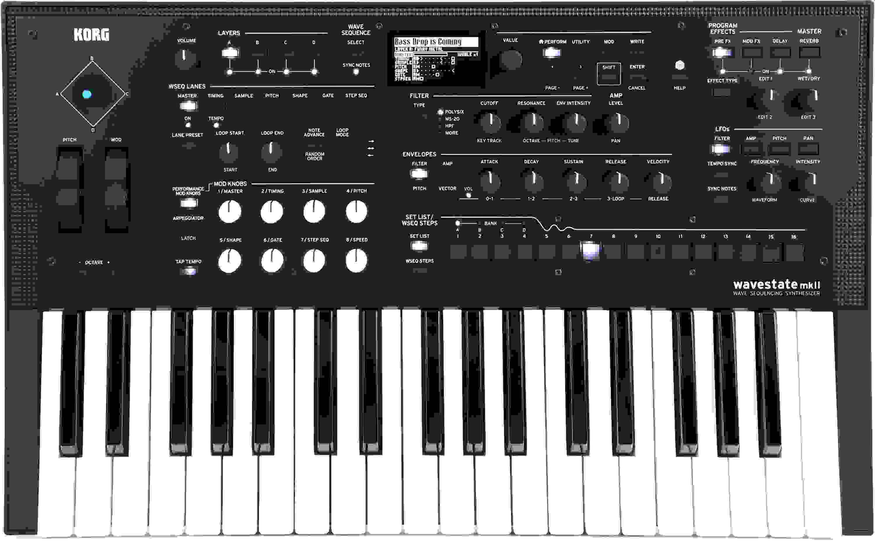 Korg wavestate mk II 37-key Wave Sequencing Synthesizer