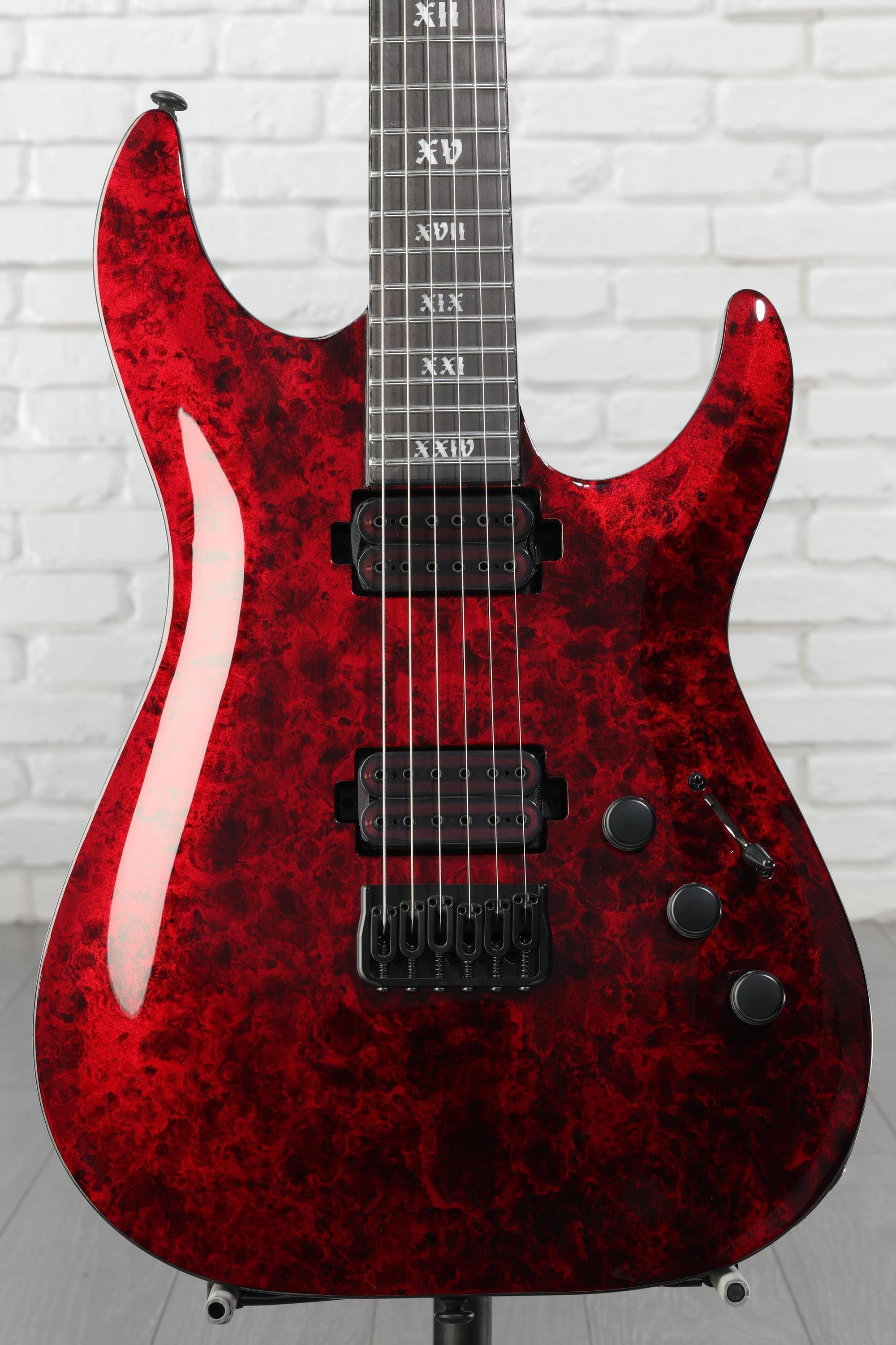 Schecter C-1 Apocalypse Electric Guitar - Red Reign | Sweetwater