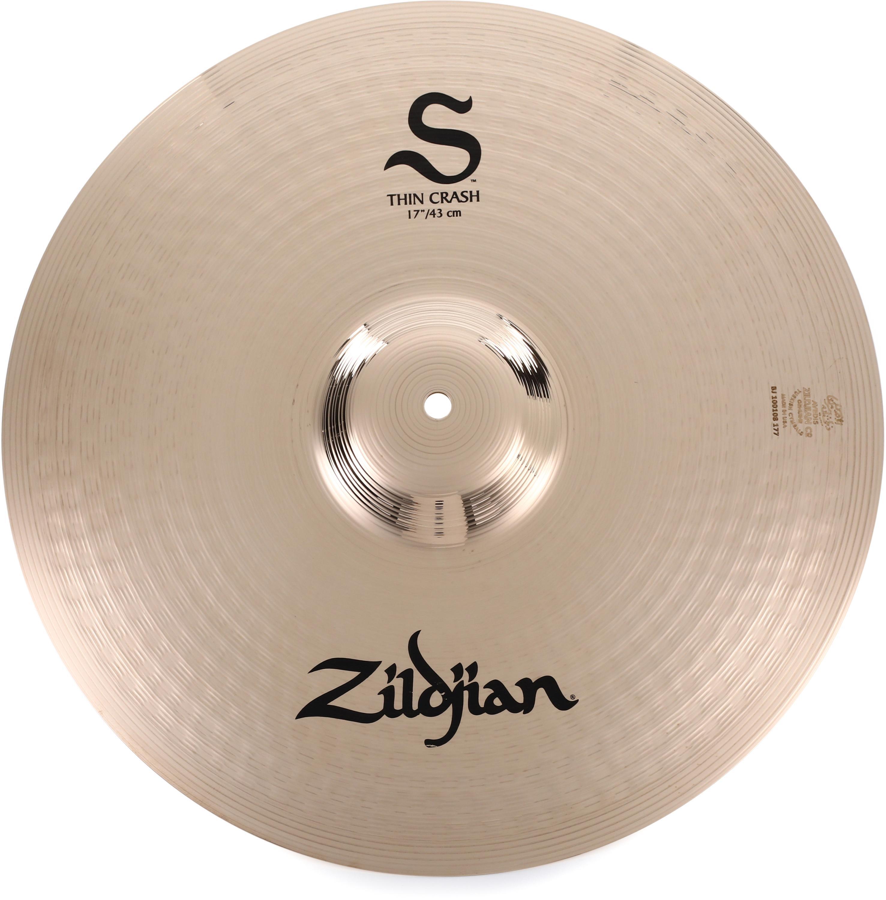 Zildjian 17 inch S Series Thin Crash Cymbal | Sweetwater