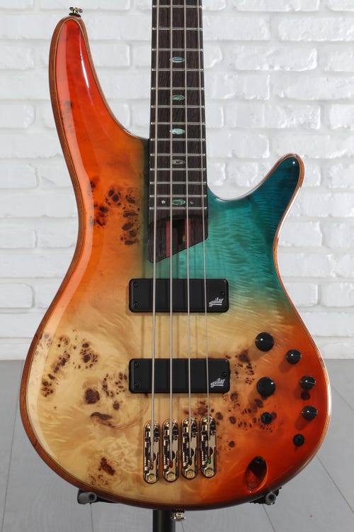 Ibanez Premium SR1600D Bass Guitar - Autumn Sunset Sky