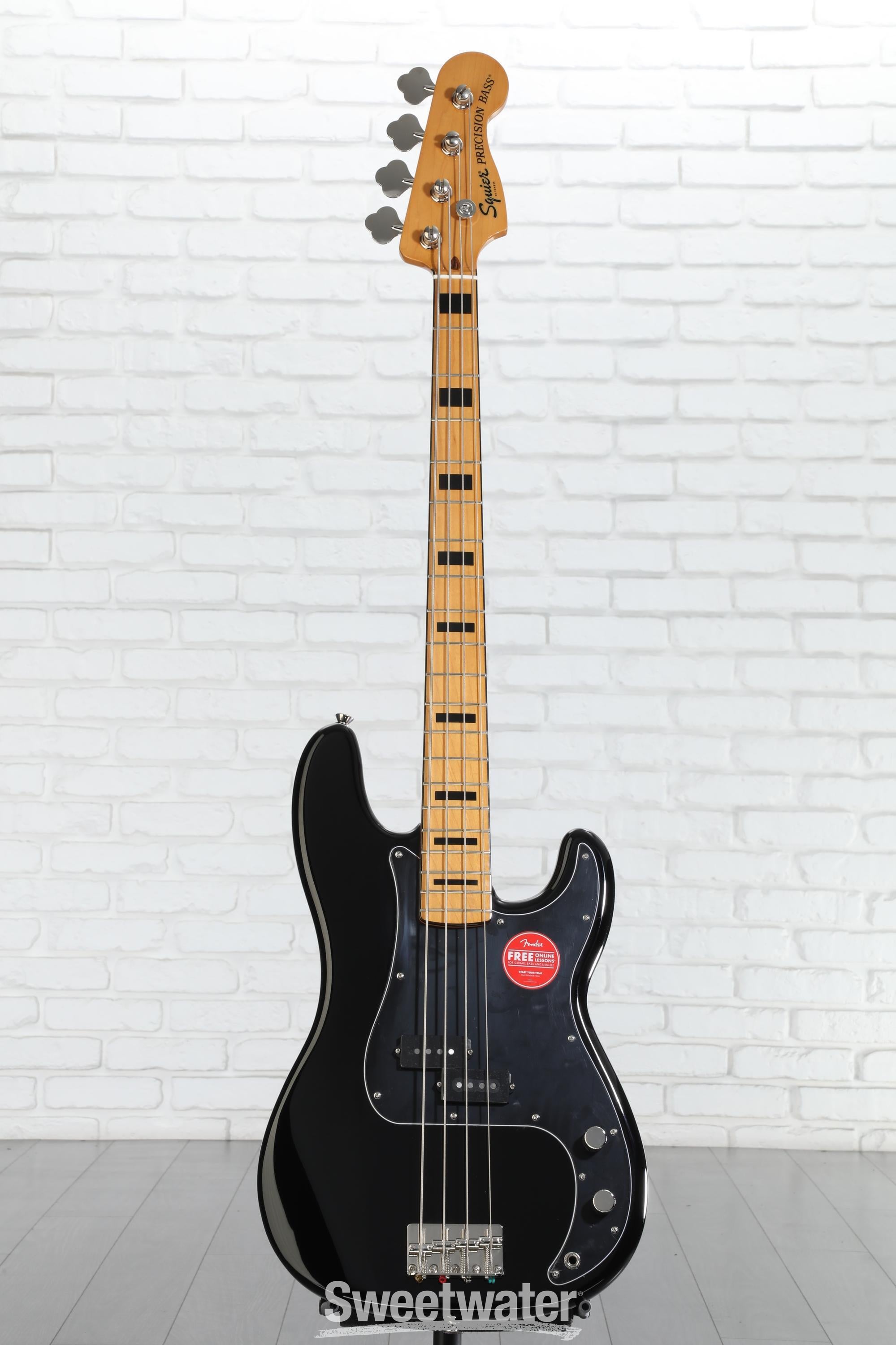 Squier Classic Vibe '70s Precision Bass - Black | Sweetwater