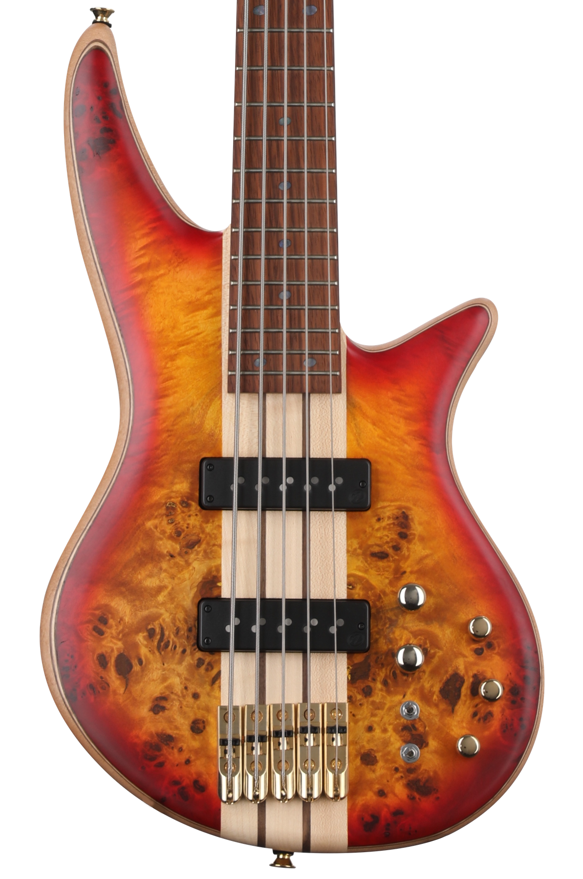 Jackson Pro Series Spectra Bass SB V Poplar Burl