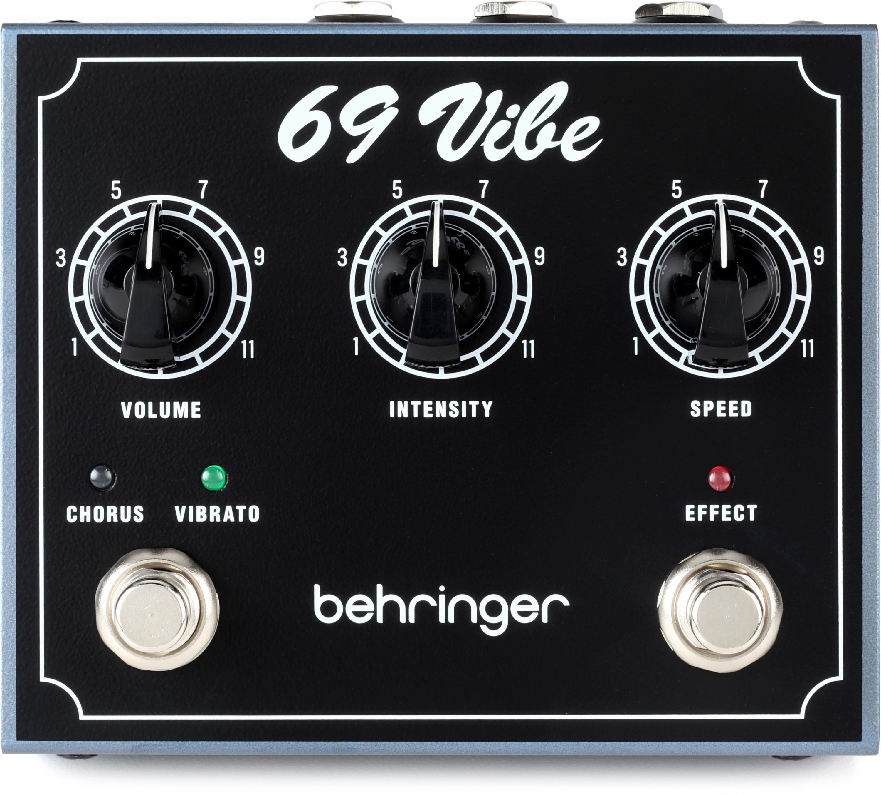 Behringer 69 Vibe Chorus/Vibrato Pedal | Sweetwater