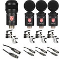 Photo of Lauten Audio FET Condenser Snare and Toms Microphone Bundle
