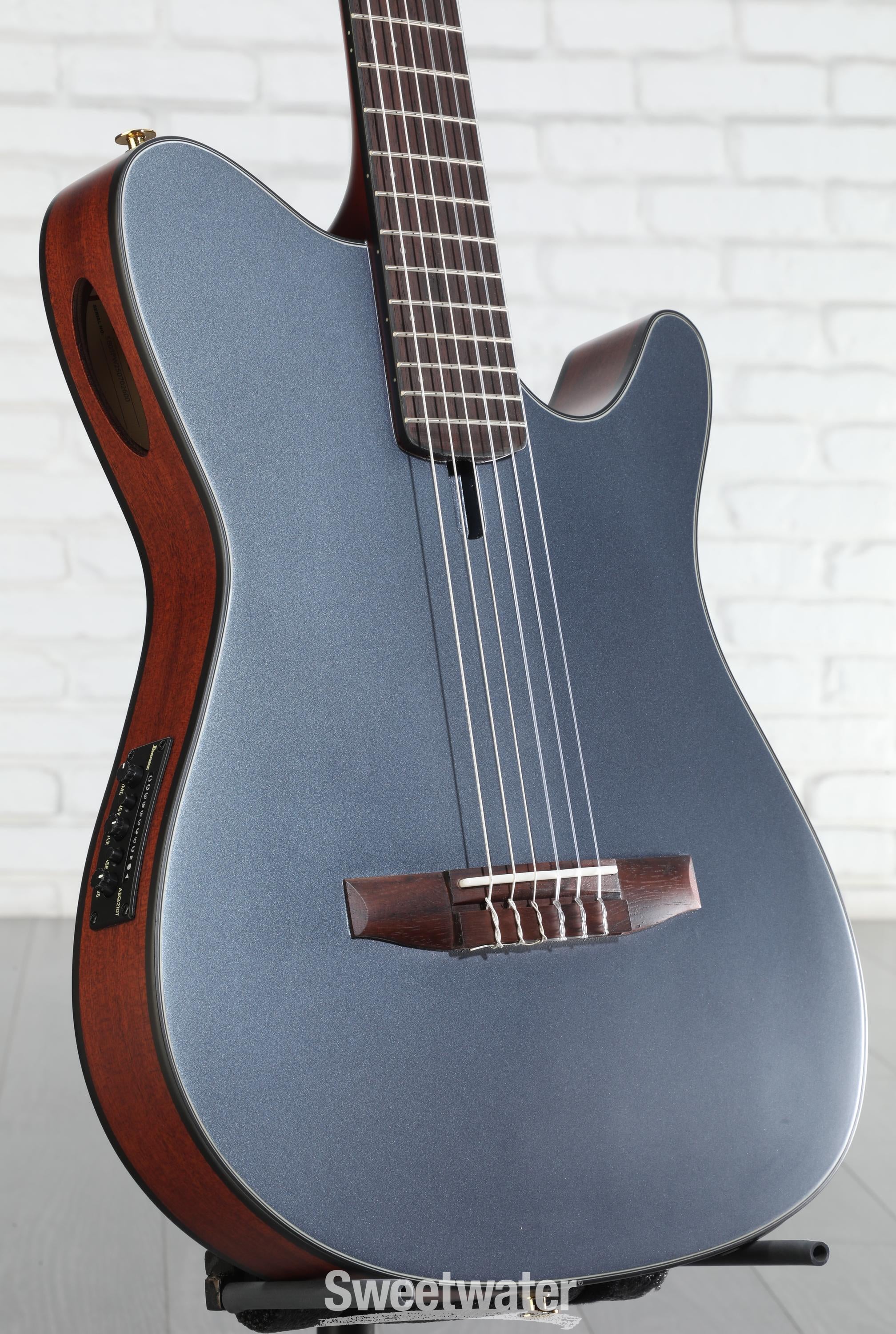 Ibanez FRH10N Thinline Nylon Acoustic-electric Guitar - Indigo