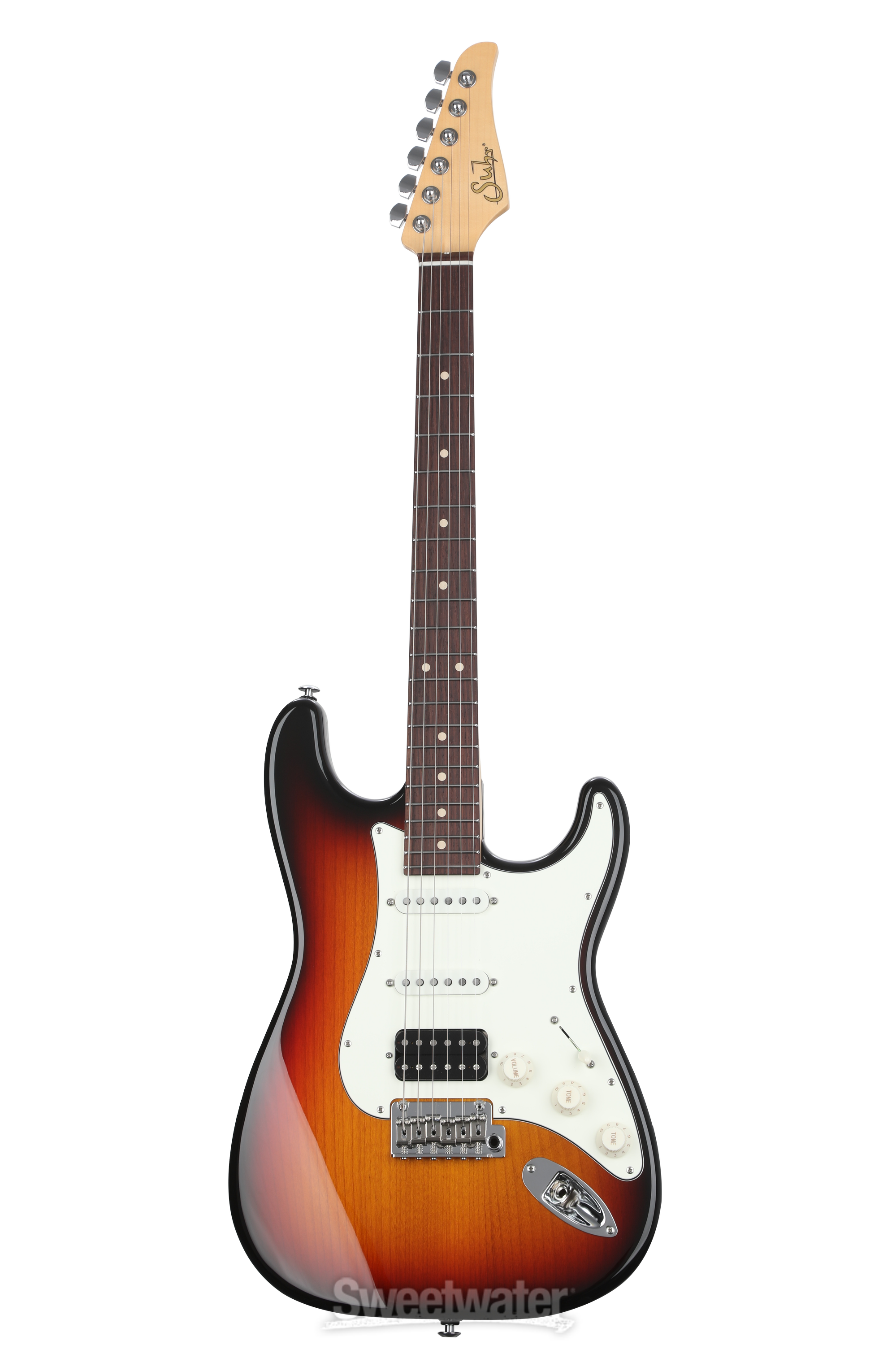 ギター Suhr classic S 3S Suhr Classic S SSS Electric Guitar - 3-tone Burst with Maple