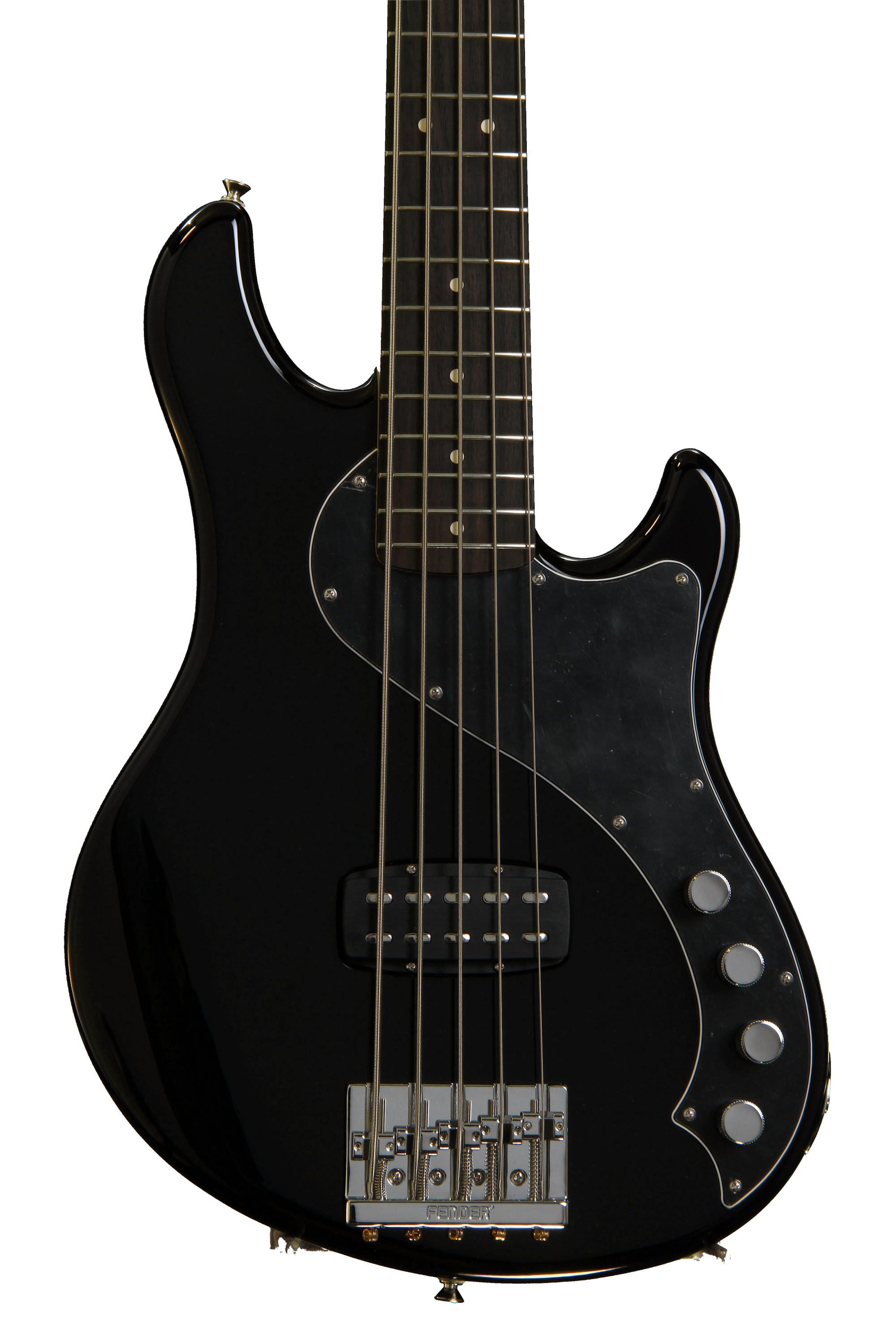【レア5連ペグ】Fender Deluxe Dimension Bass V Fender Deluxe Dimension Bass V - Black | Sweetwater