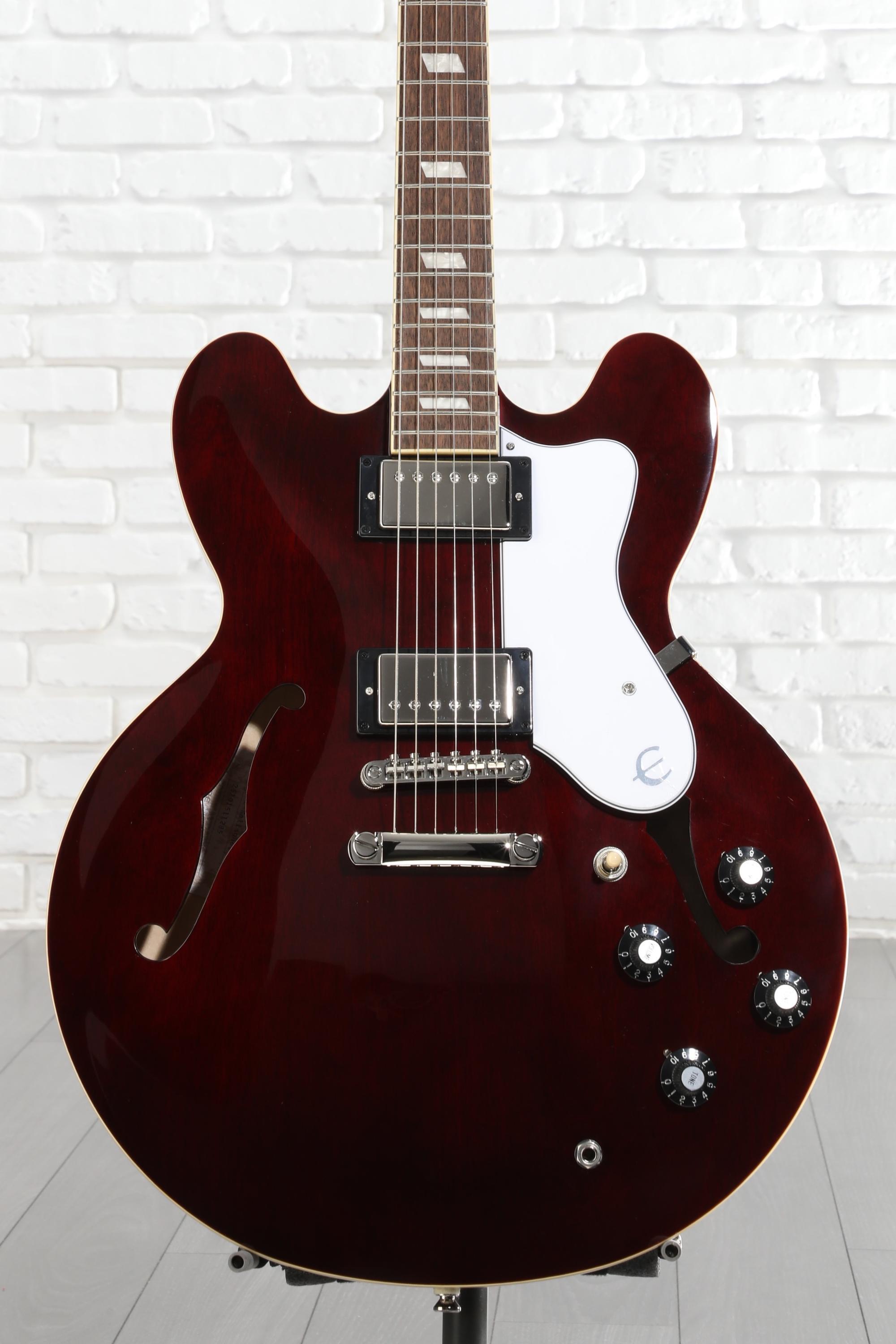 Epiphone Noel Gallagher Riviera Electric Guitar - Dark Red Wine