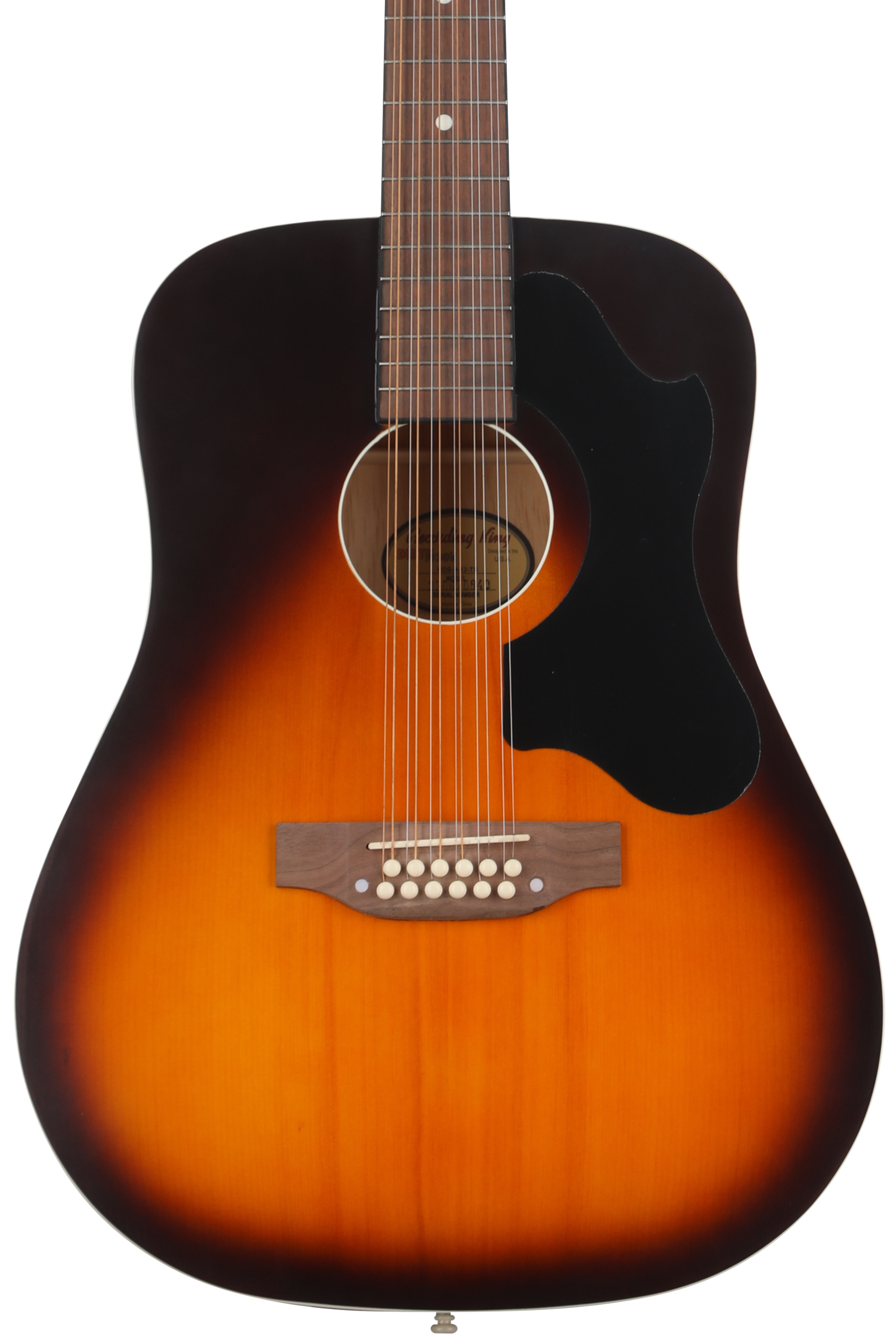 9 string top acoustic guitar
