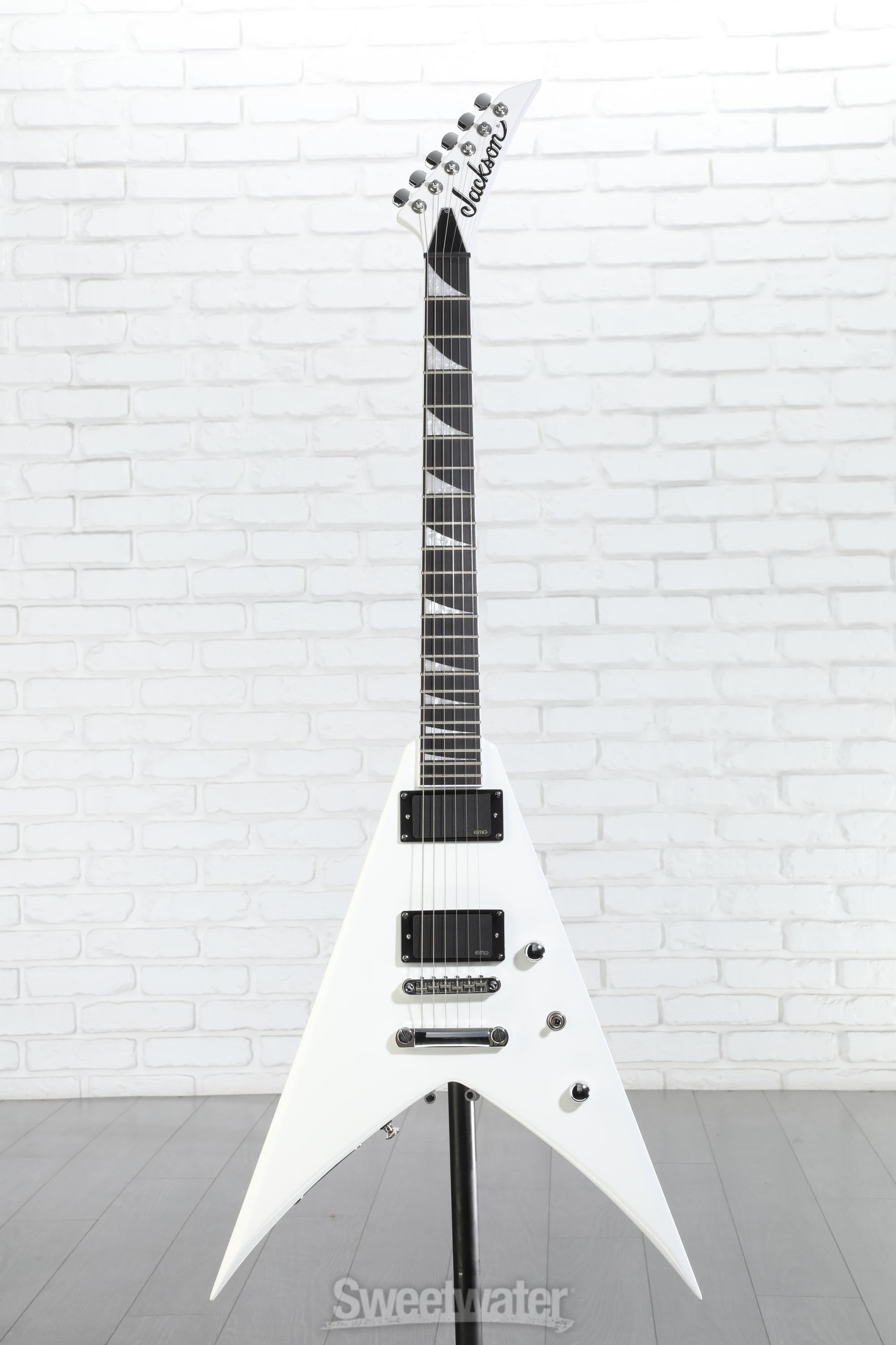 Jackson Pro Series King V KVTMG Electric Guitar - Snow White