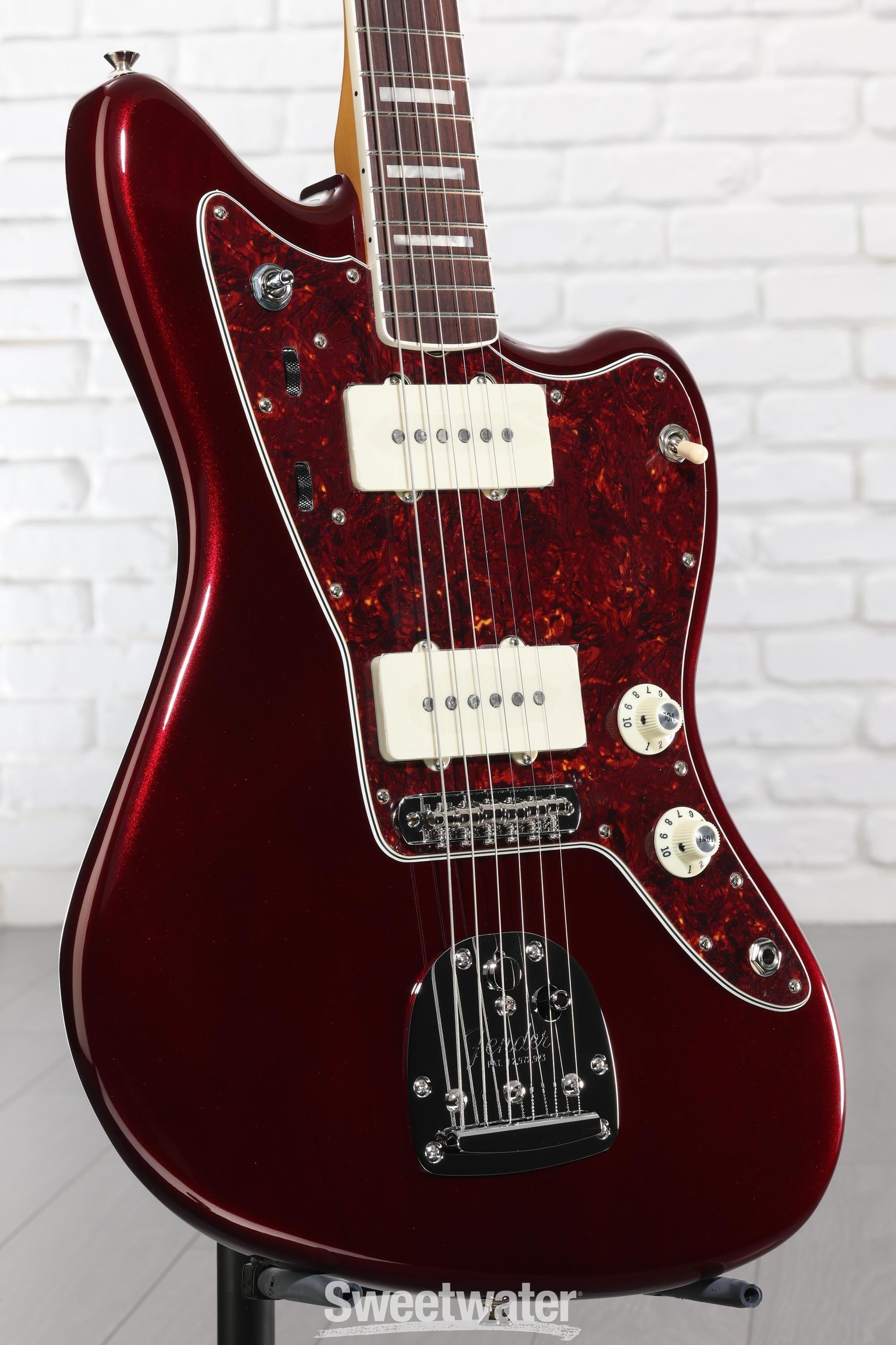 Photo of Fender Troy Van Leeuwen Jazzmaster - Oxblood with Rosewood Fingerboard