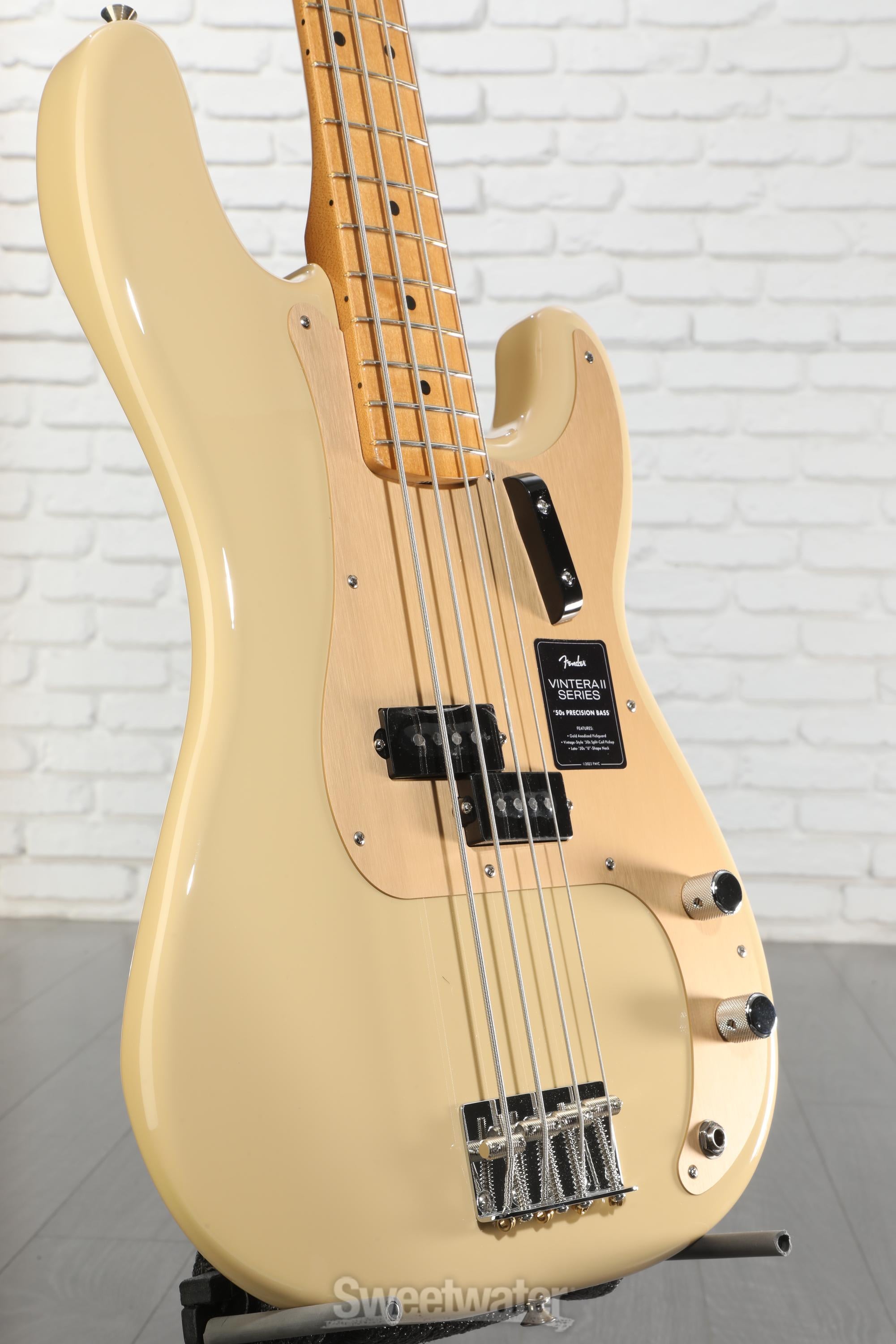 Fender Vintera II '50s Precision Bass - Desert Sand | Sweetwater