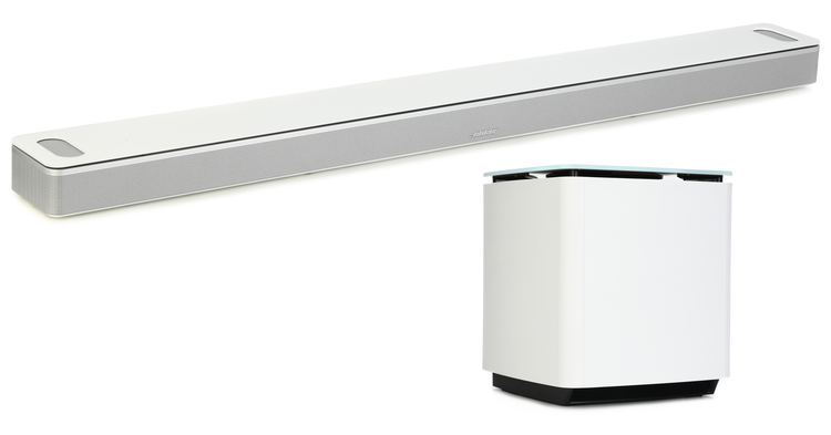 Bose Smart Ultra Soundbar with 700 Subwoofer - White Bose Smart Ultra Soundbar with 700 Subwoofer - White