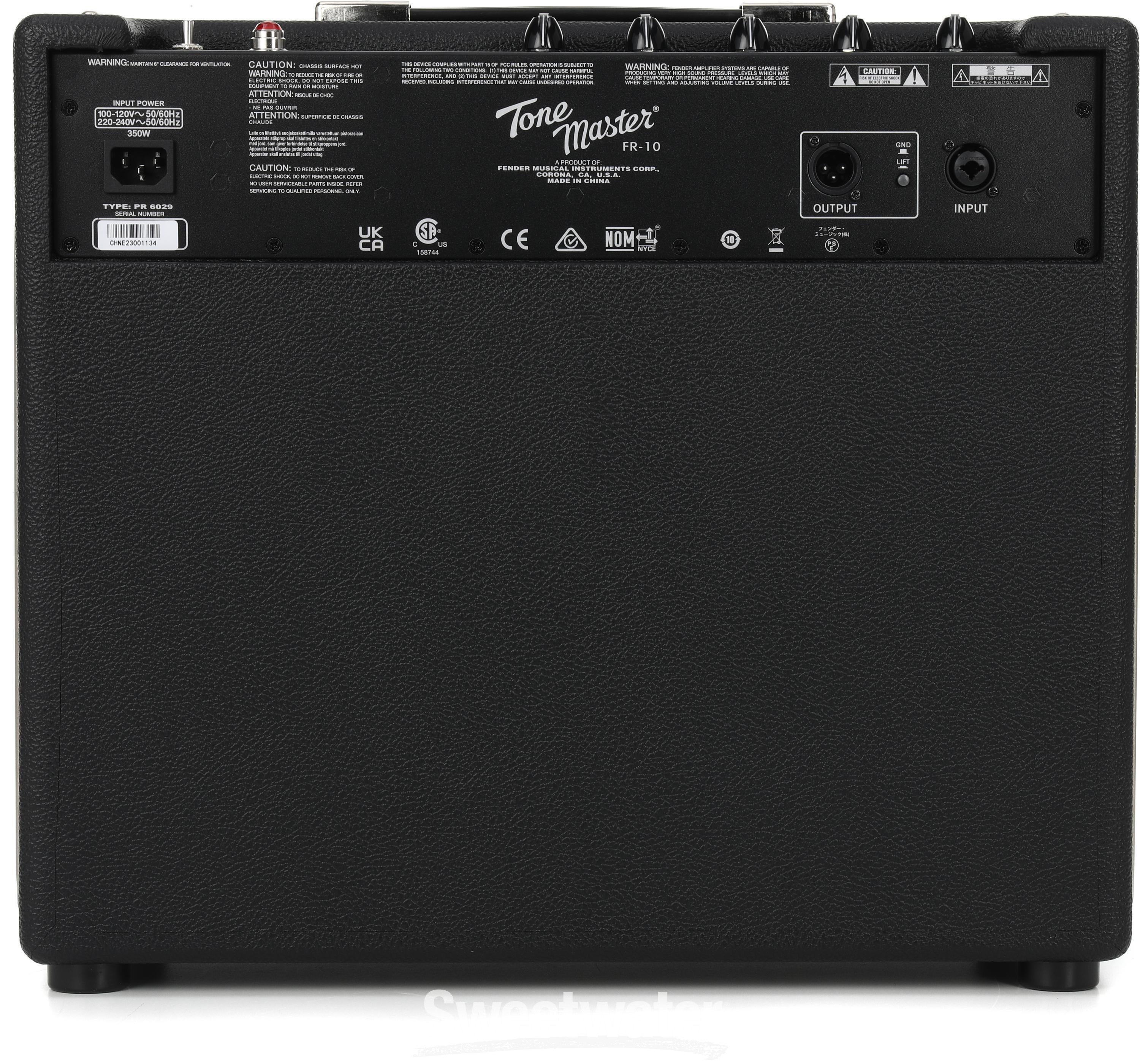 Fender Tone Master FR-10 1,000-watt 1 x 10-inch Powered Guitar Cabinet