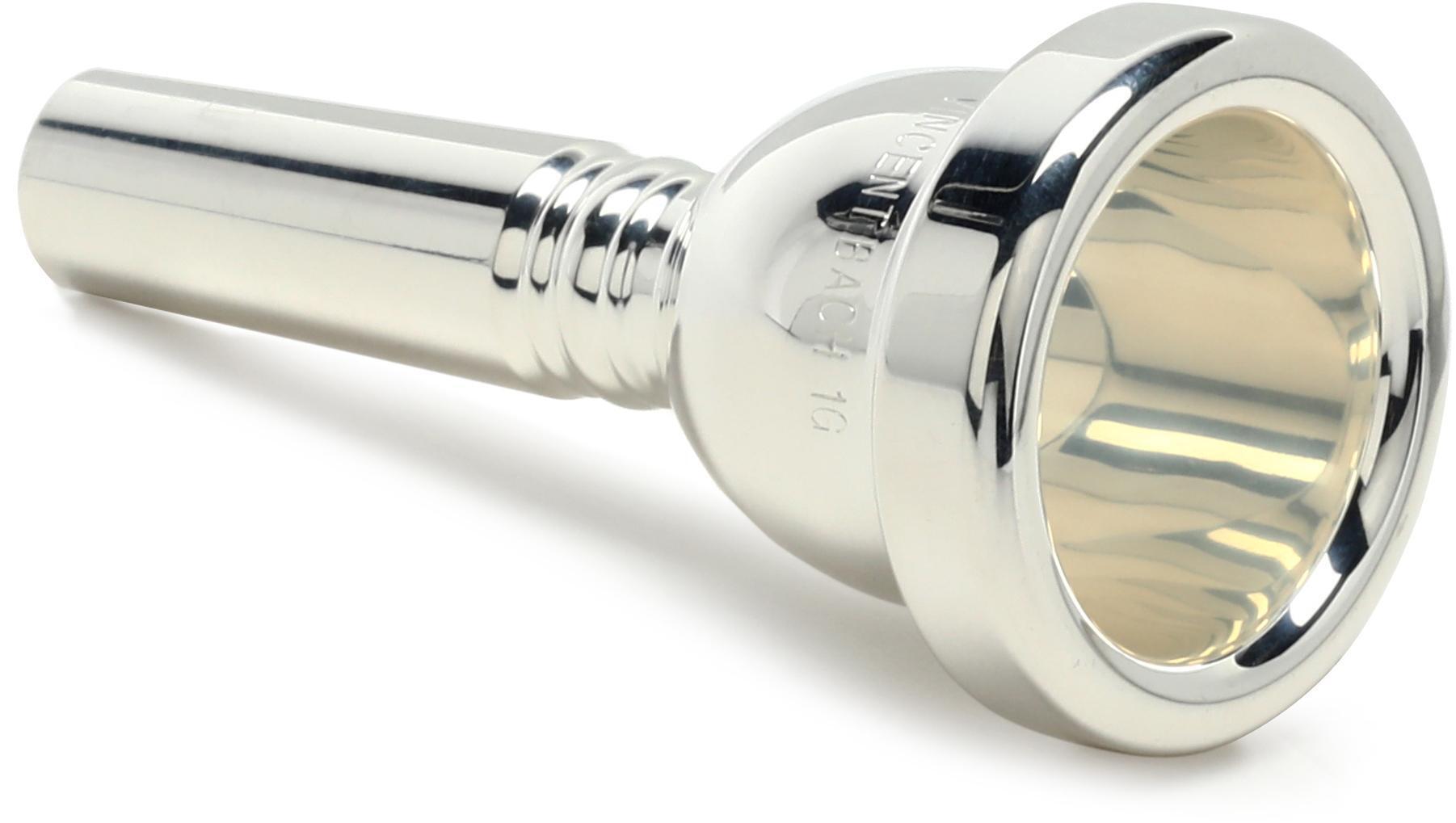 Bach 341 Classic Series Silver-plated Large Shank Trombone Mouthpiece - 1G