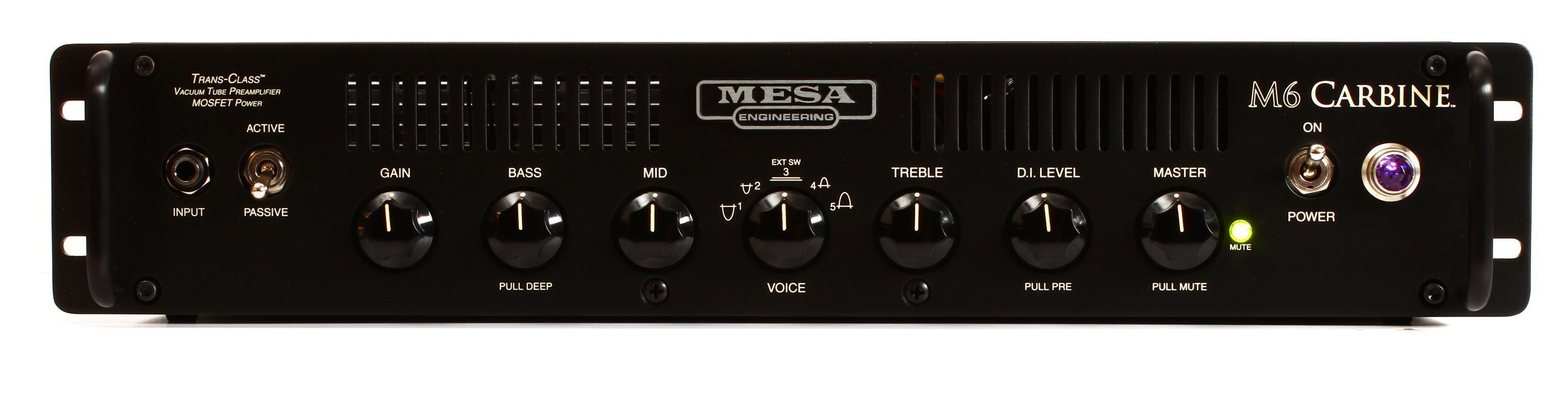 Mesa/Boogie M6 Carbine 600-Watt Bass Head - Rackmount