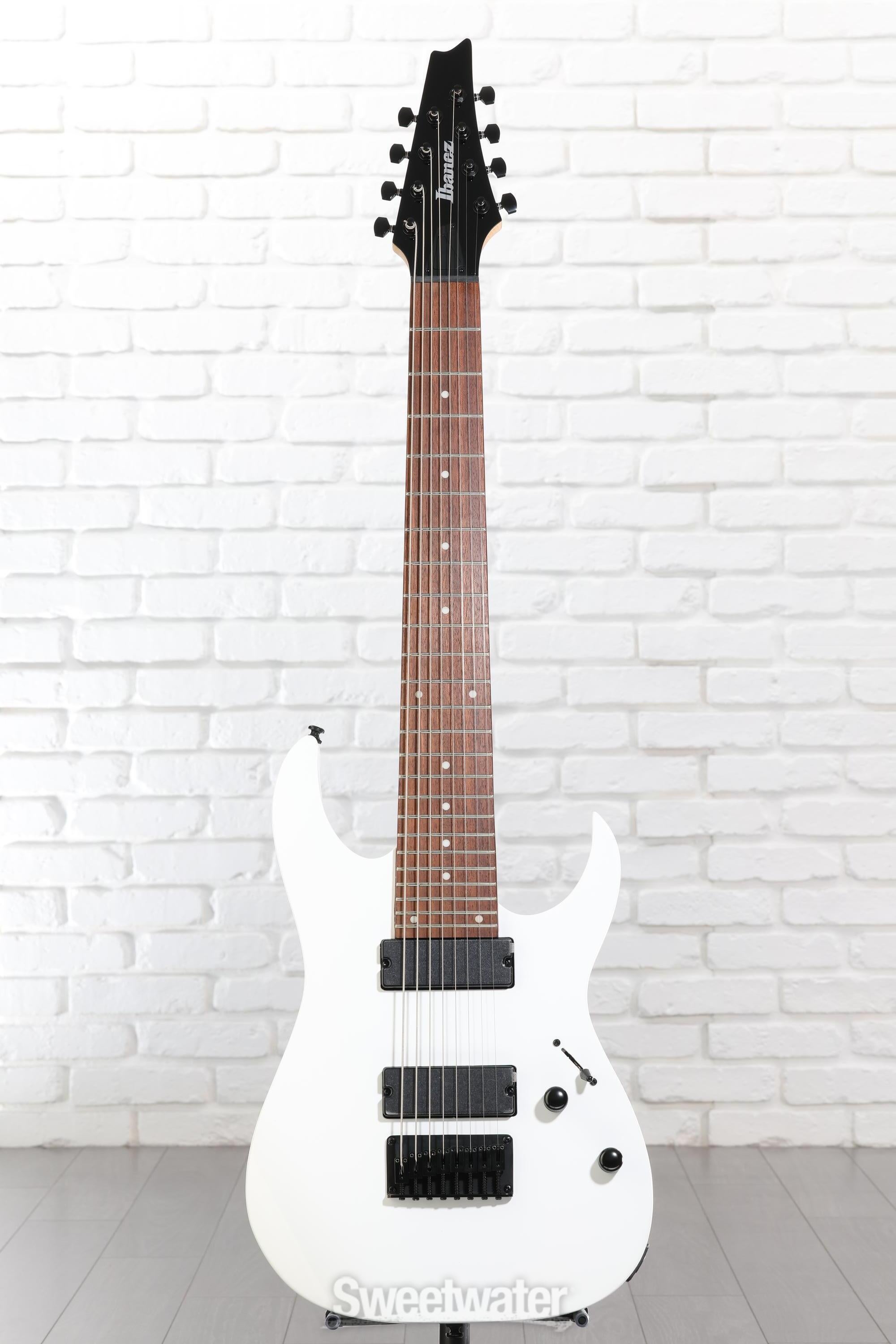 Ibanez RG Standard RG8 8-string Electric Guitar - White | Sweetwater