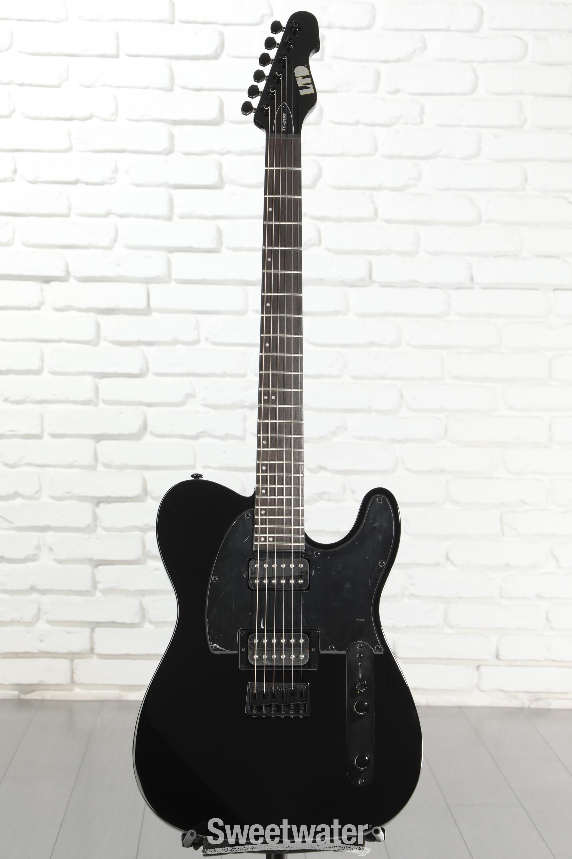 ESP LTD TE-200 Electric Guitar - Black | Sweetwater