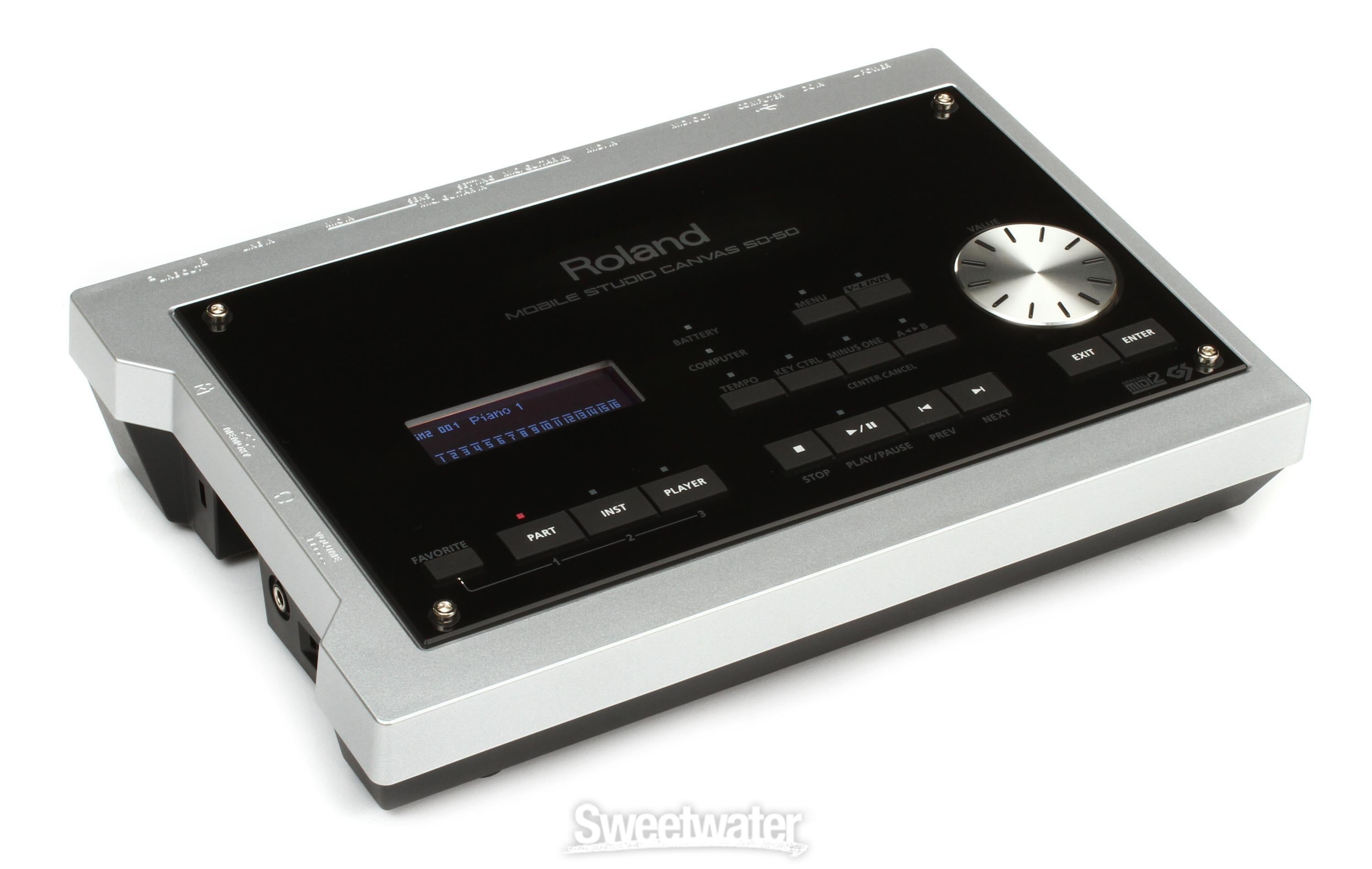 Roland Mobile Studio Canvas SD-50 ハード音源 - DTM/DAW