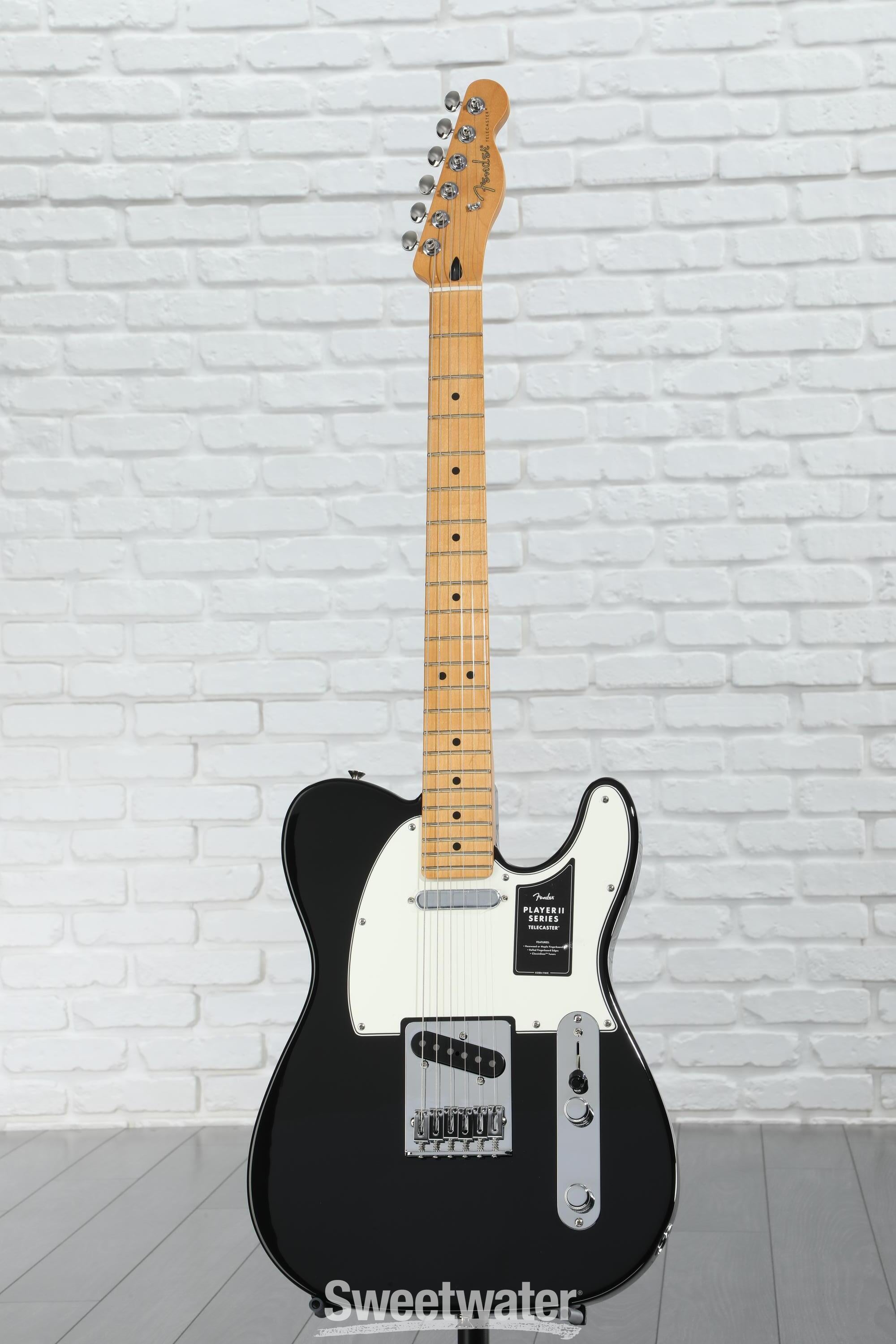 Fender Player II Telecaster Electric Guitar - Black with