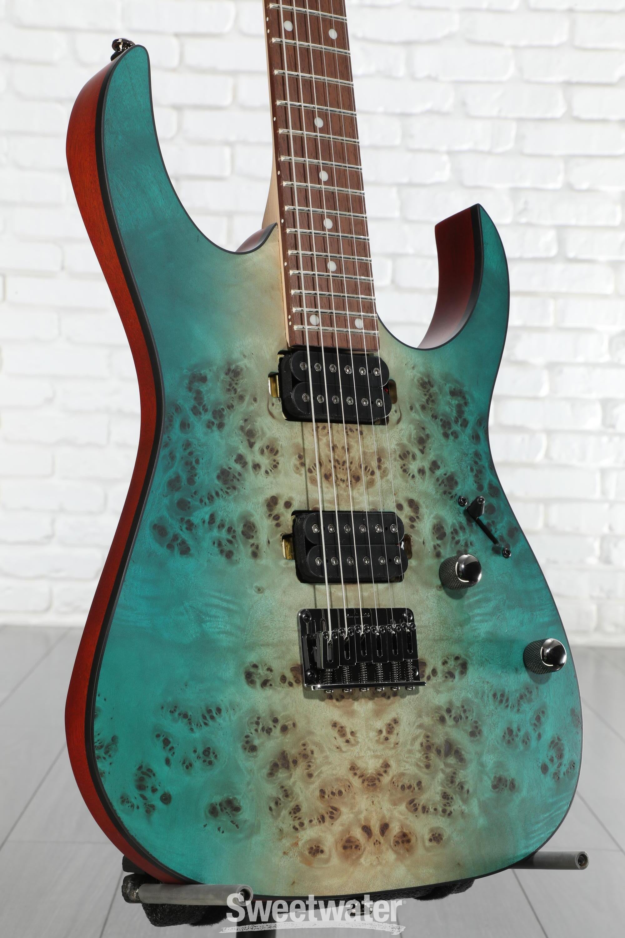 Ibanez Standard RG421PB Electric Guitar - Caribbean Shoreline Flat