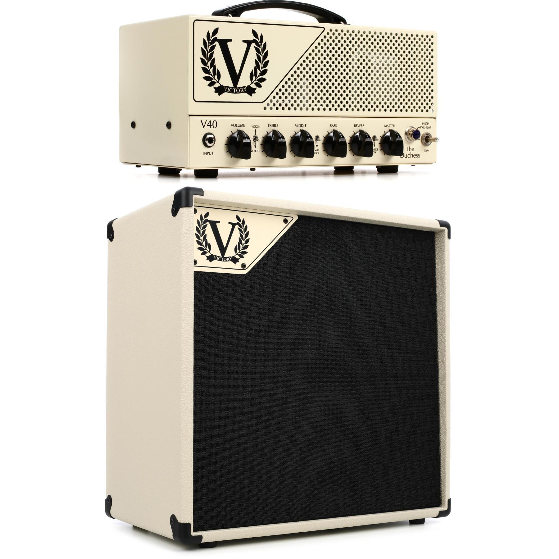 Victory Amplification V40 The Duchess 40-watt Guitar Head with 65-watt 1x12  Cabinet