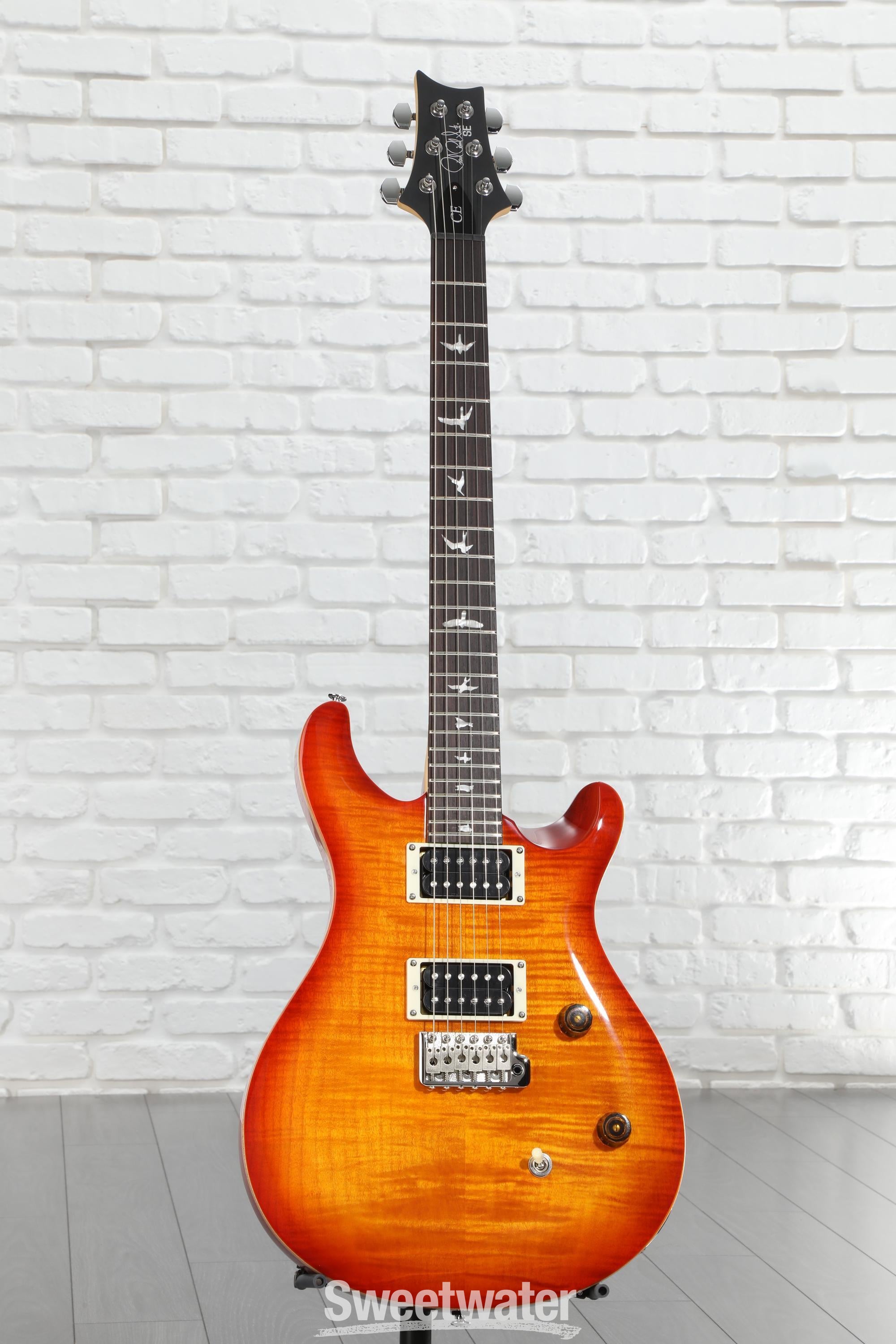 PRS SE CE 24　ヴィンテージサンバースト PRS SE CE24 Electric Guitar Vintage Sunburst - With Gigbag