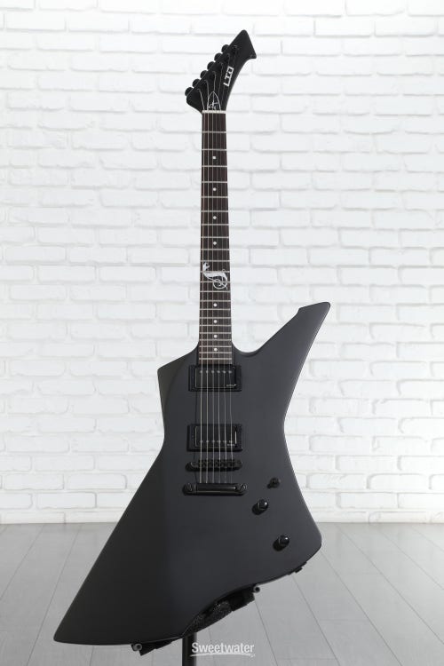 ESP LTD James Hetfield Signature Snakebyte Black Satin Sweetwater
