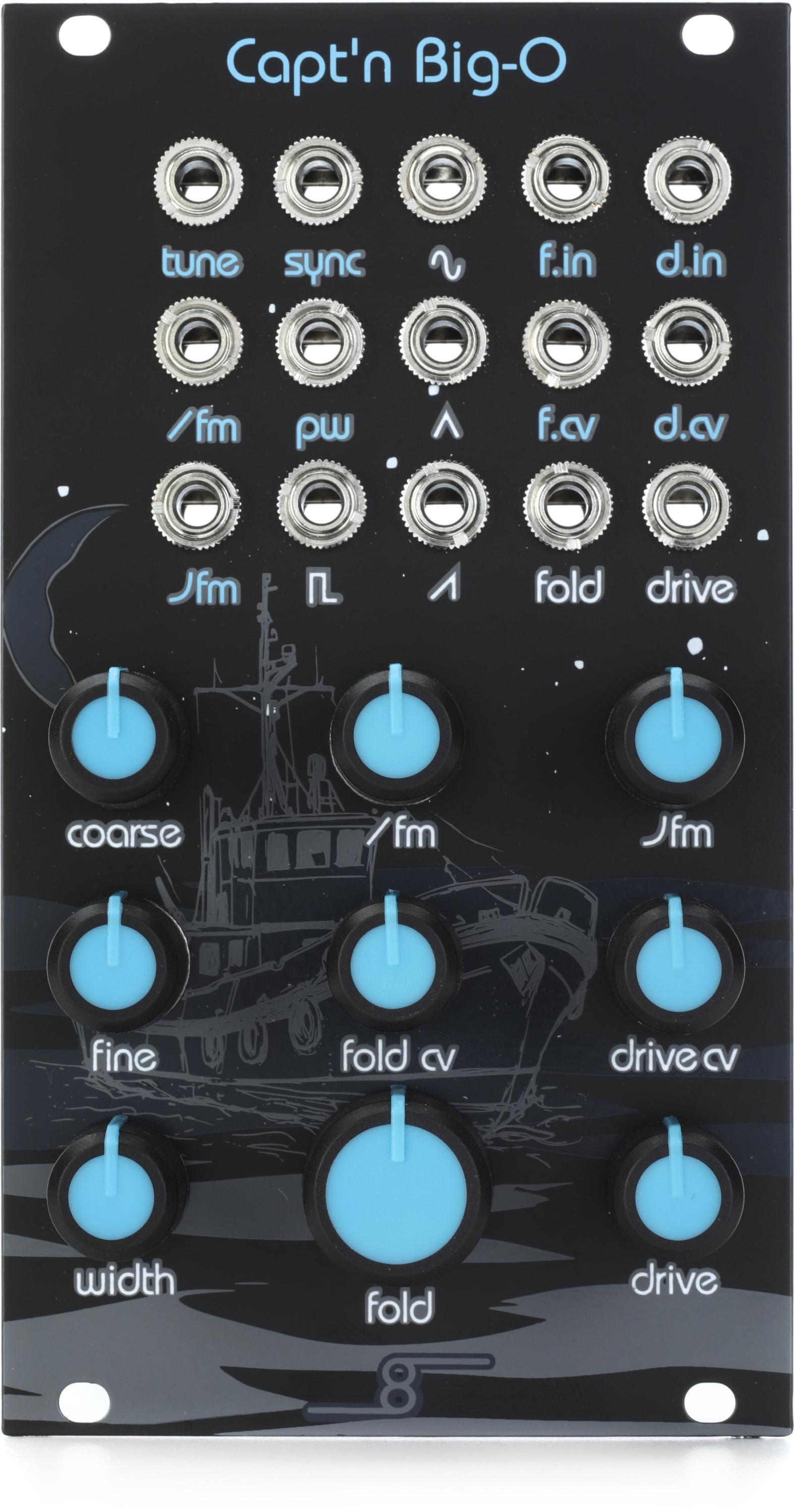 Intellijel VCO 1U ユーロラック モジュラーシンセ Intellijel VCO 1U Eurorack VCO Module | Sweetwater