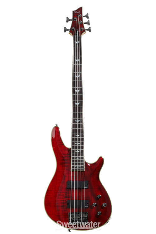 若者に人気のブランド Omen Schecter Extreme-5 Sweetwater | Cherry Black - Guitar Bass ベース