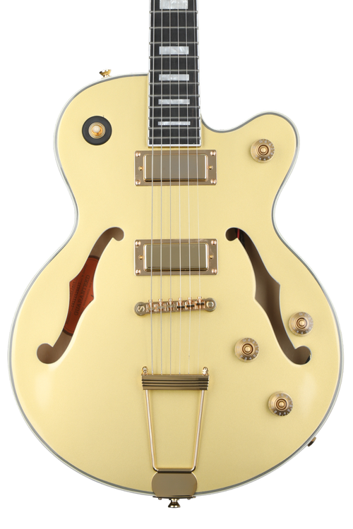 美品 メンテ済 Epiphone Uptown Kat ES セミホロウ Epiphone Uptown Kat ES Semi-Hollow Electric Guitar Emerald