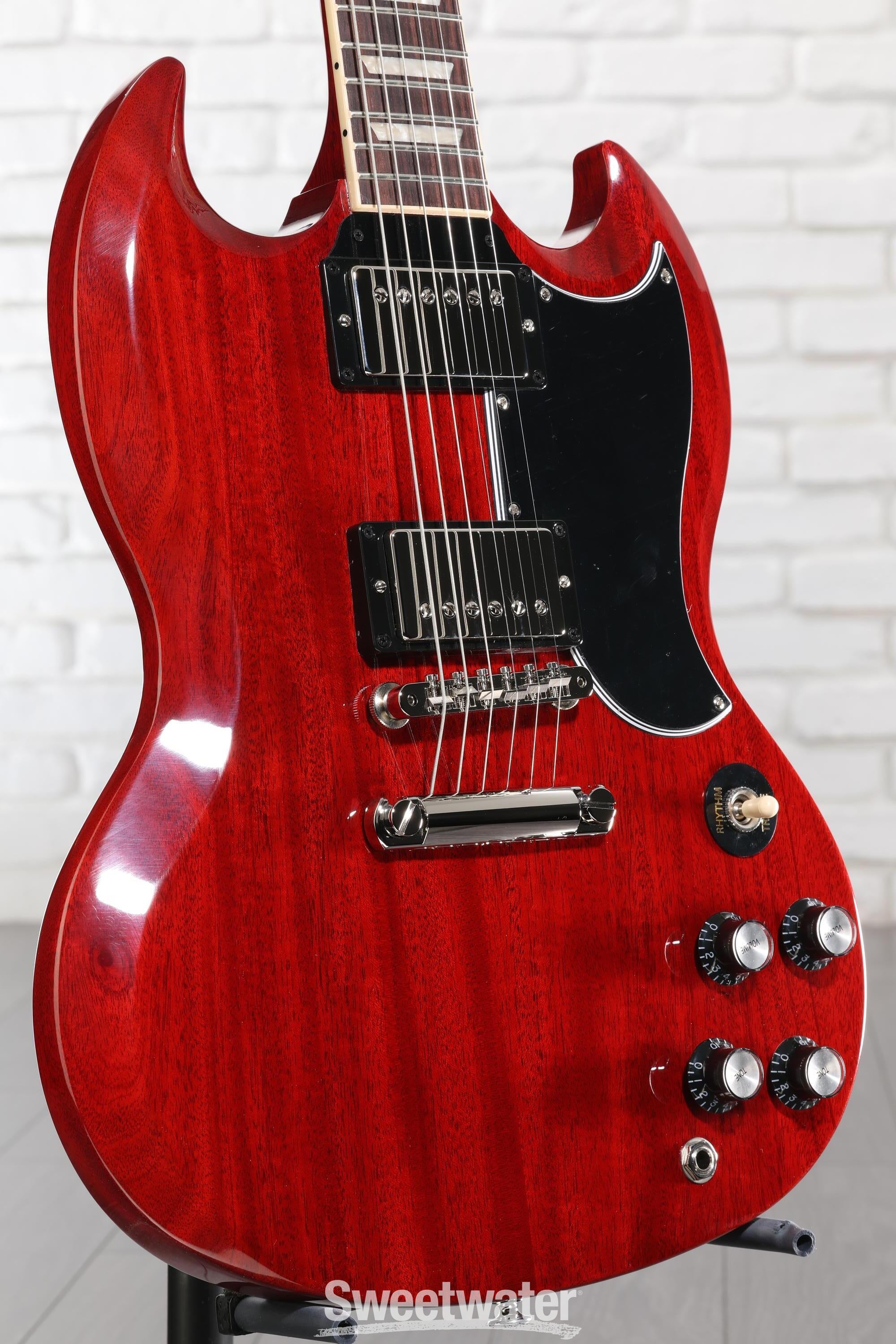 Gibson SG Standard '61 Electric Guitar - Vintage Cherry | Sweetwater