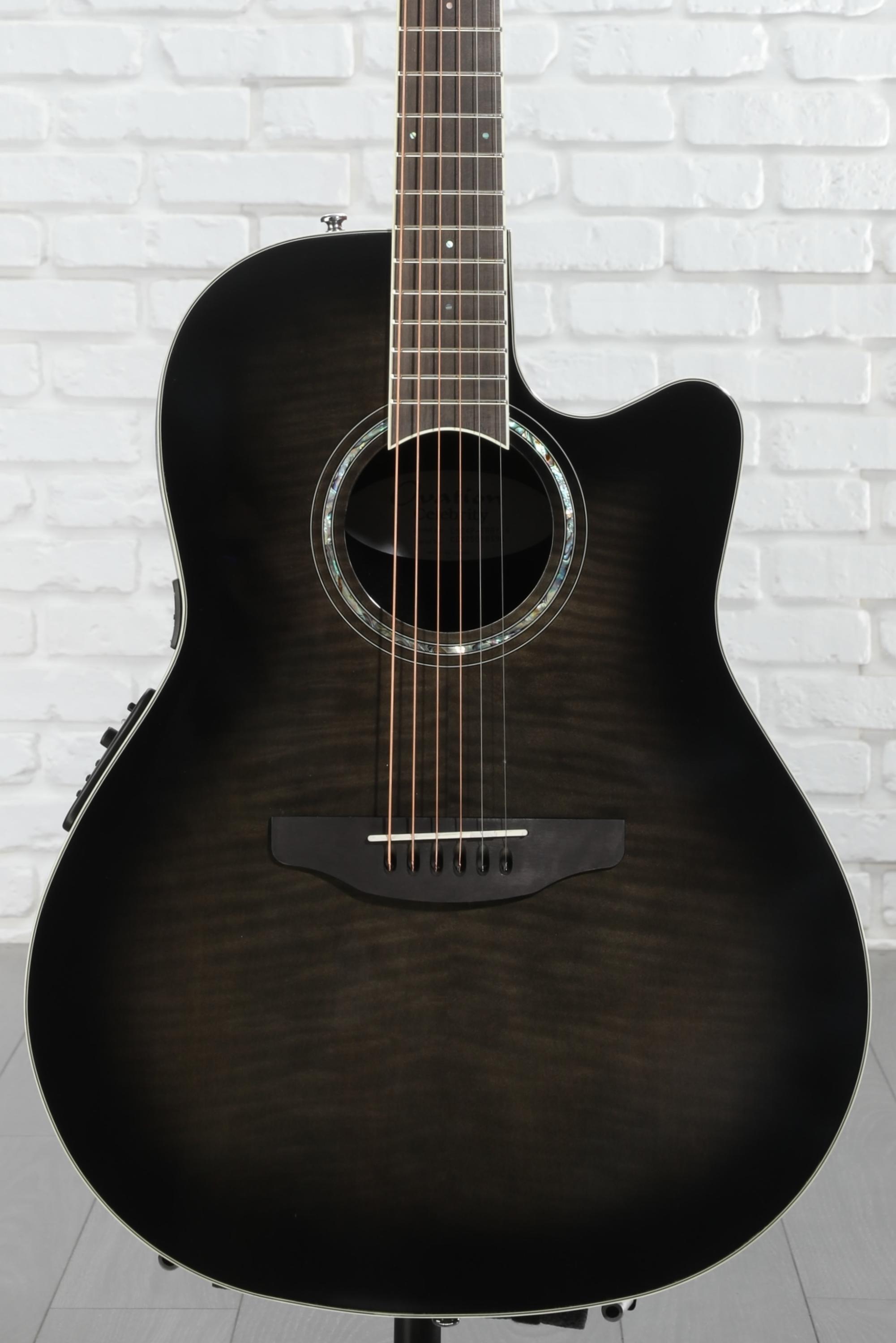 Ovation Celebrity Standard Plus Mid-Depth Acoustic-Electric Guitar