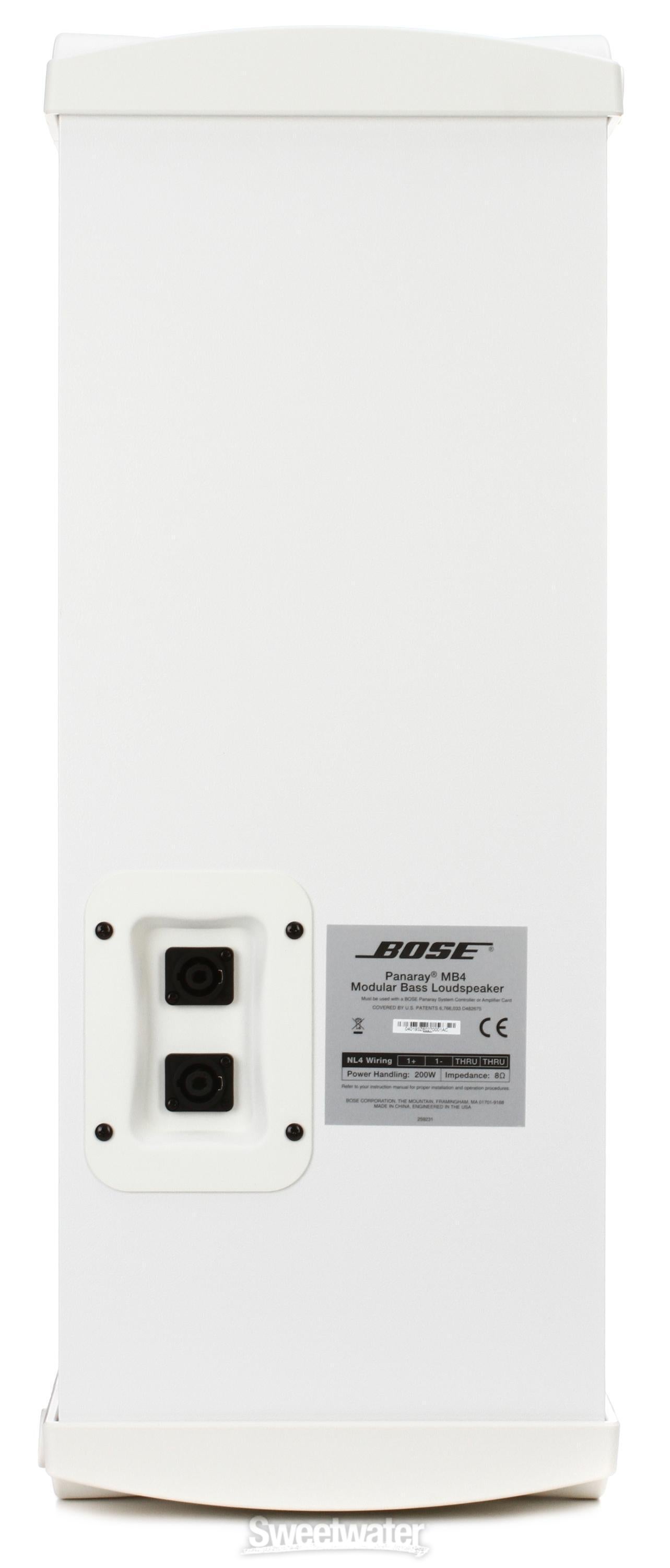 Bose Professional Panaray MB4 Modular Bass Loudspeaker - White